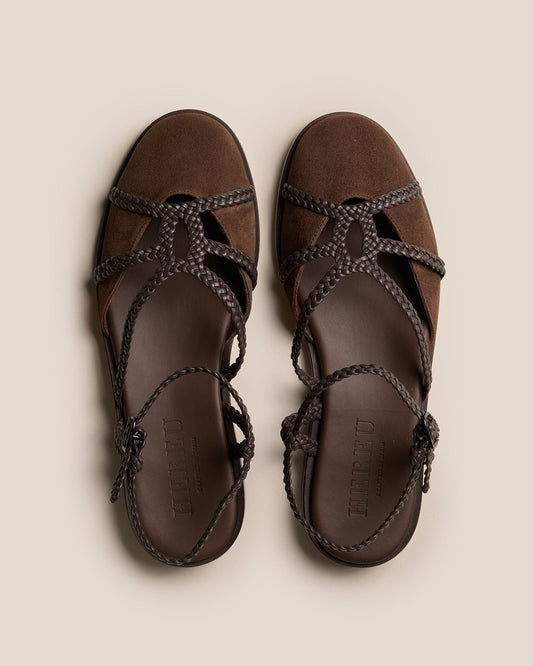 Hereu US RANYA - Woven Round-Toe Sandal - Women