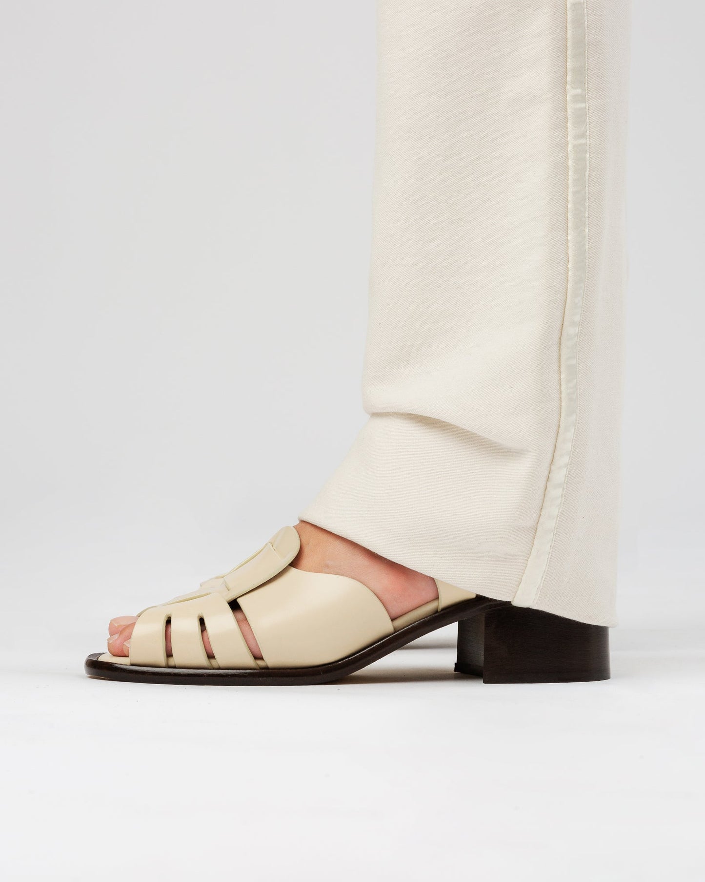Hereu US ANCORA SQUARED HEELED - Open-Toe Fisherman Sandal - Women