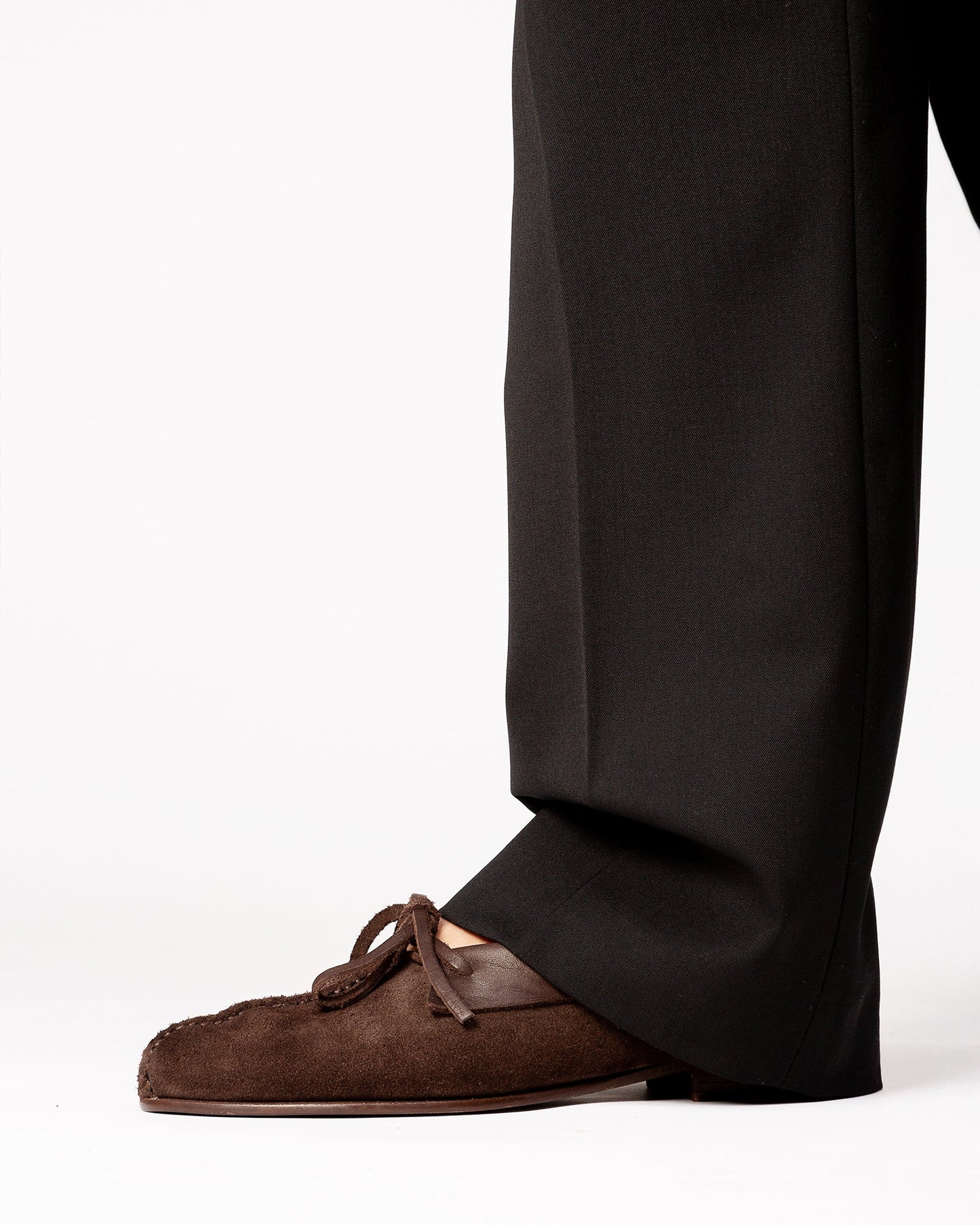 Hereu New TILLA SUEDE - Deconstructed Suede Babouche - Women