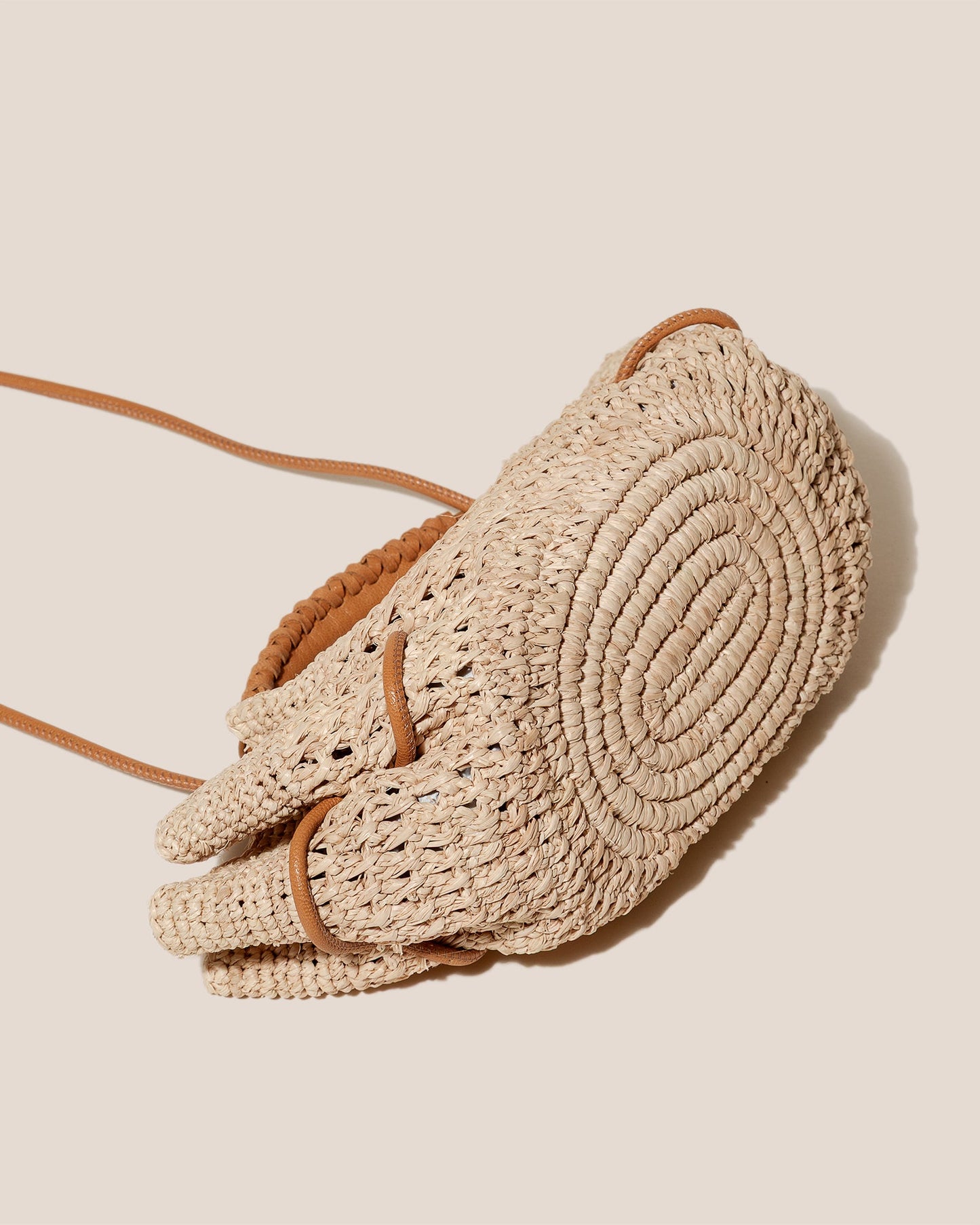 Hereu For sale ARTA MINI CROCHET RAFFIA - Pleated Crossbody Bag - Women