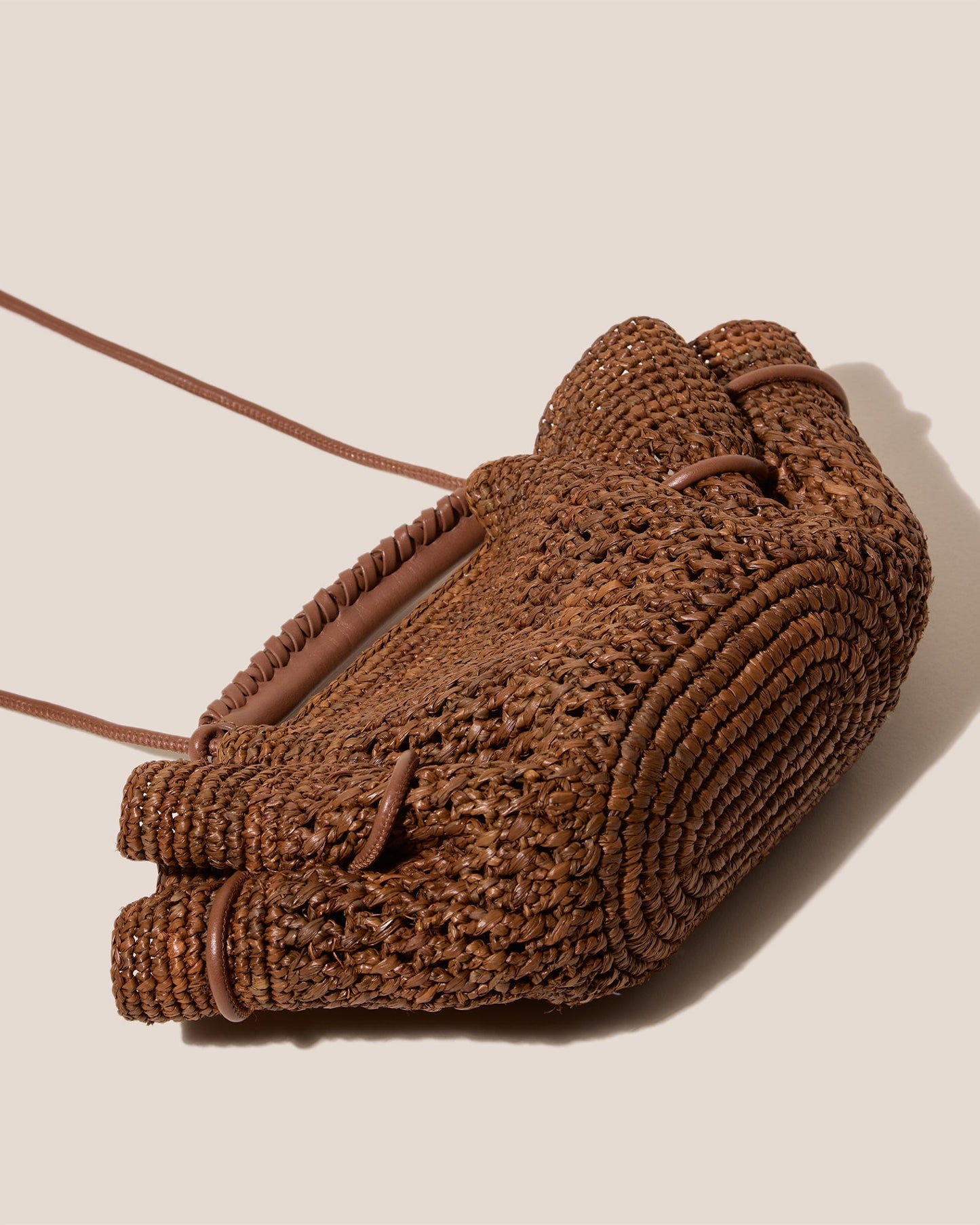 Hereu On sale ARTA MINI CROCHET RAFFIA - Pleated Crossbody Bag - Women|Men