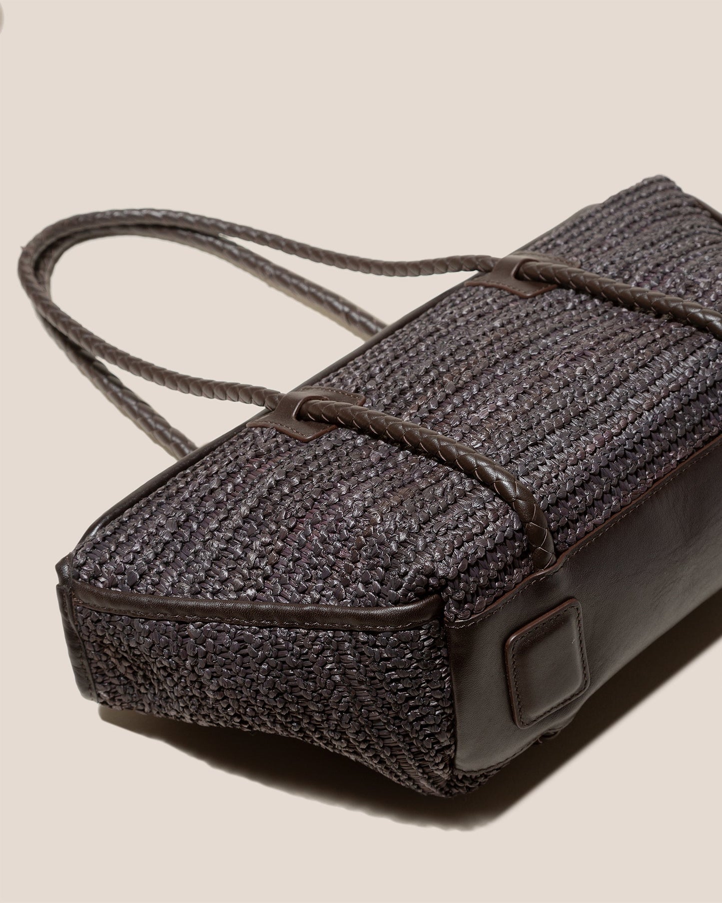 Hereu For sale FORNA RAFFIA - Leather Framed Shoulder Bag - Women