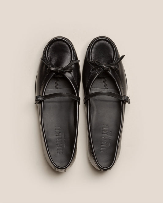 Hereu US ROSES - Bound Moccasin Mary Jane - Women