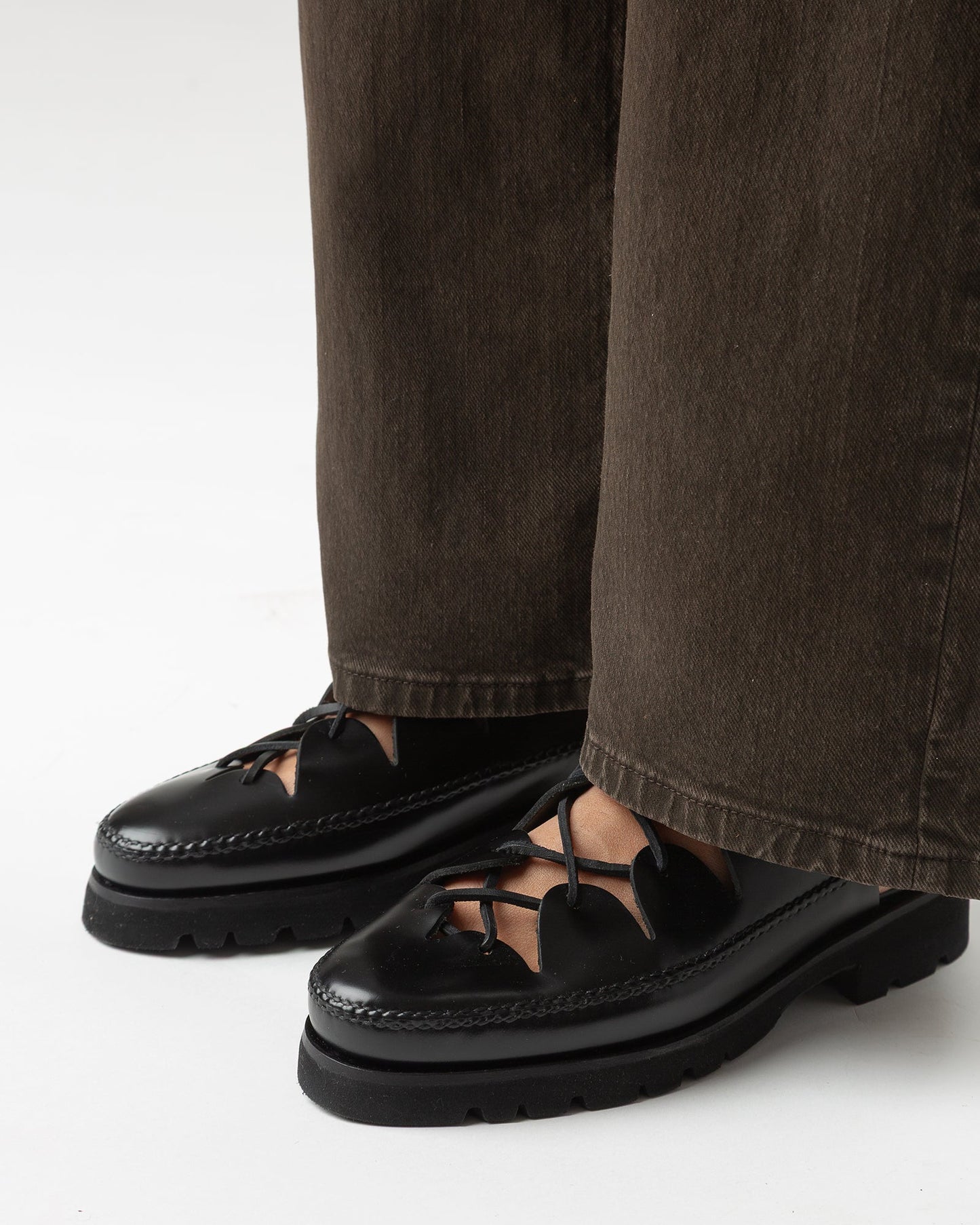 Hereu On sale PETAL - Tread Sole Slingback Loafer - Women