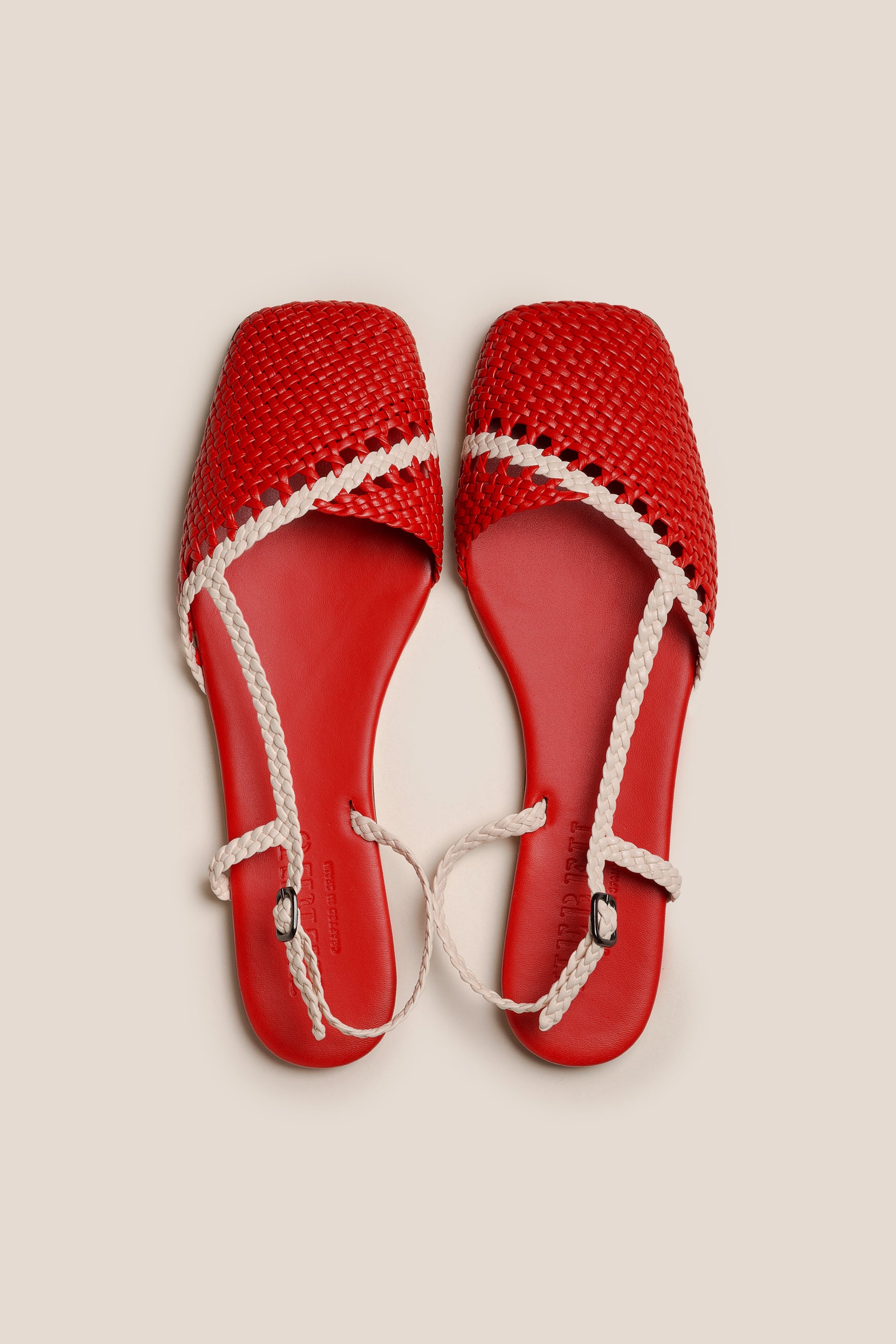 Hereu Online RONDAIA - Woven Asymmetrical Sandal - Women