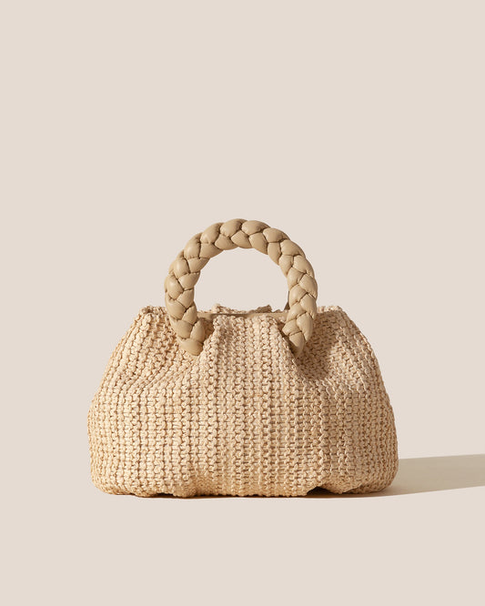 Hereu New BOMBON M RAFFIA - Medium Plaited-handle Raffia Handbag - Women