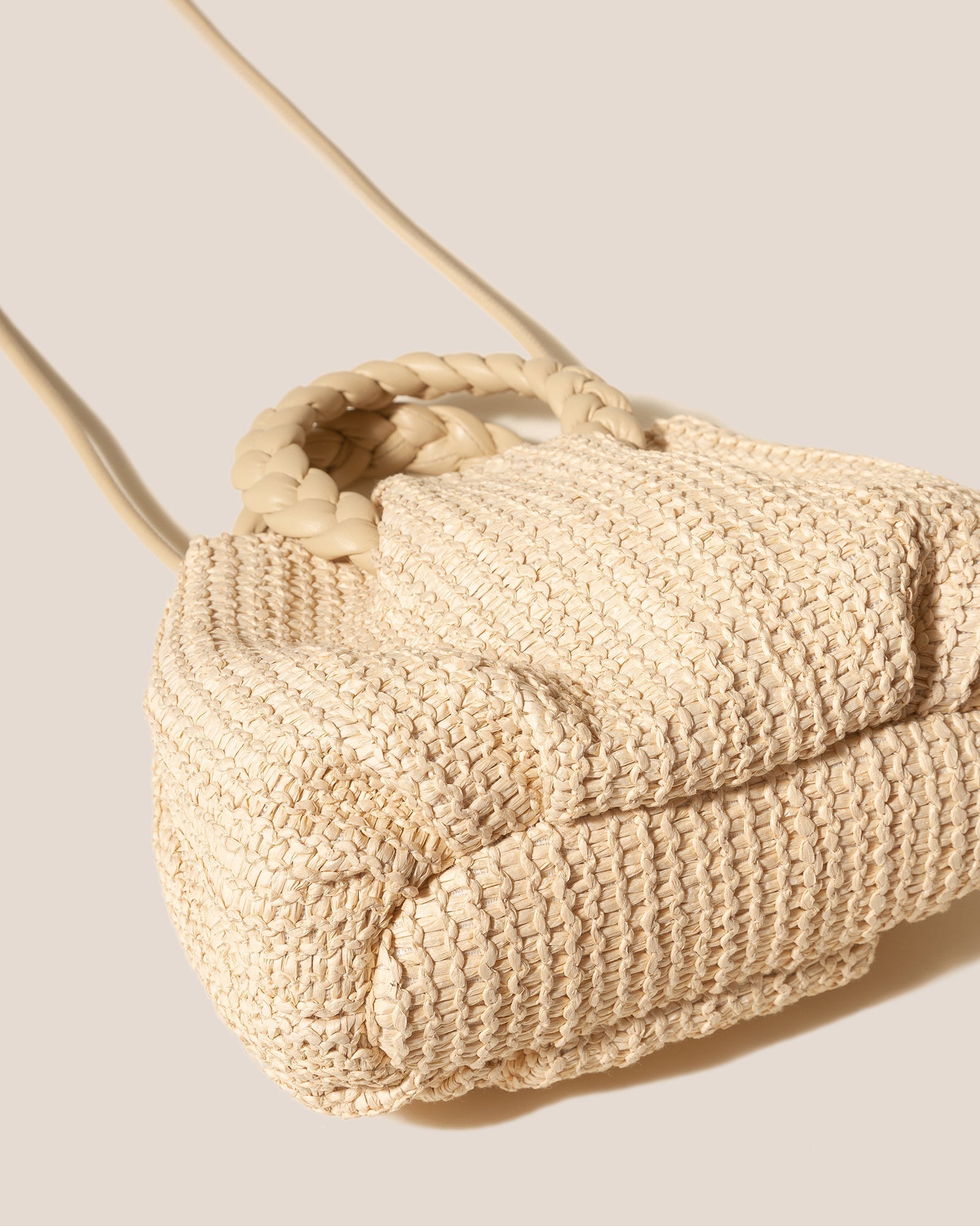 Hereu New BOMBON M RAFFIA - Medium Plaited-handle Raffia Handbag - Women
