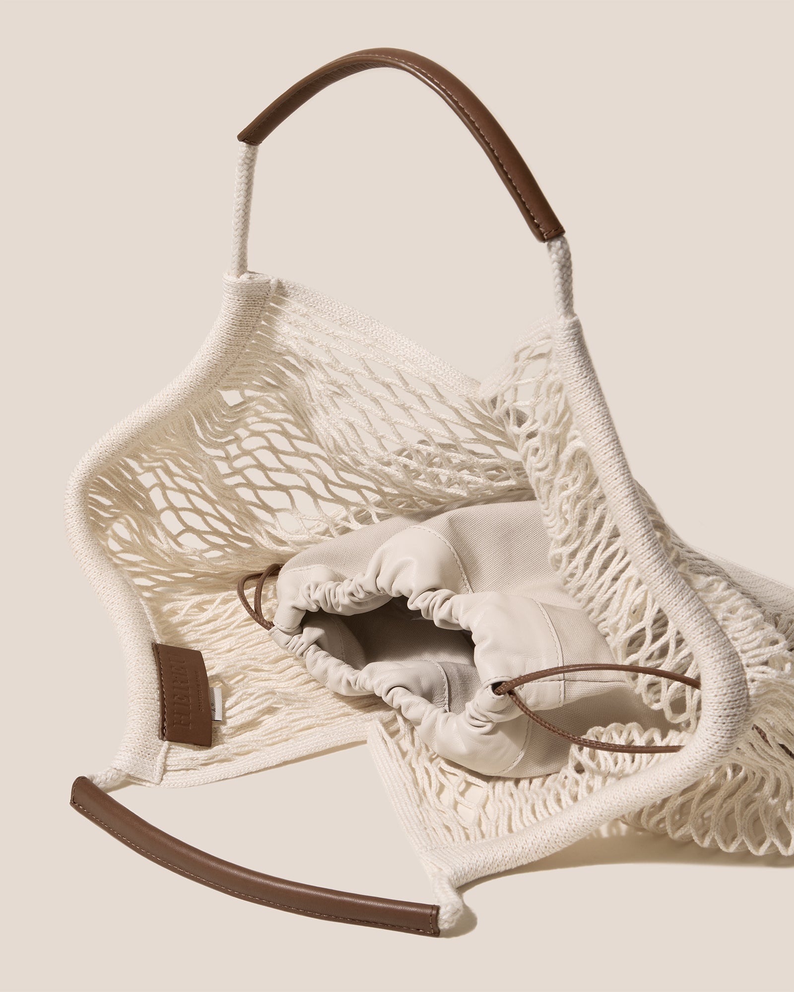 Hereu US CALELLA FILT - Knitted Cotton Net Bag - Women