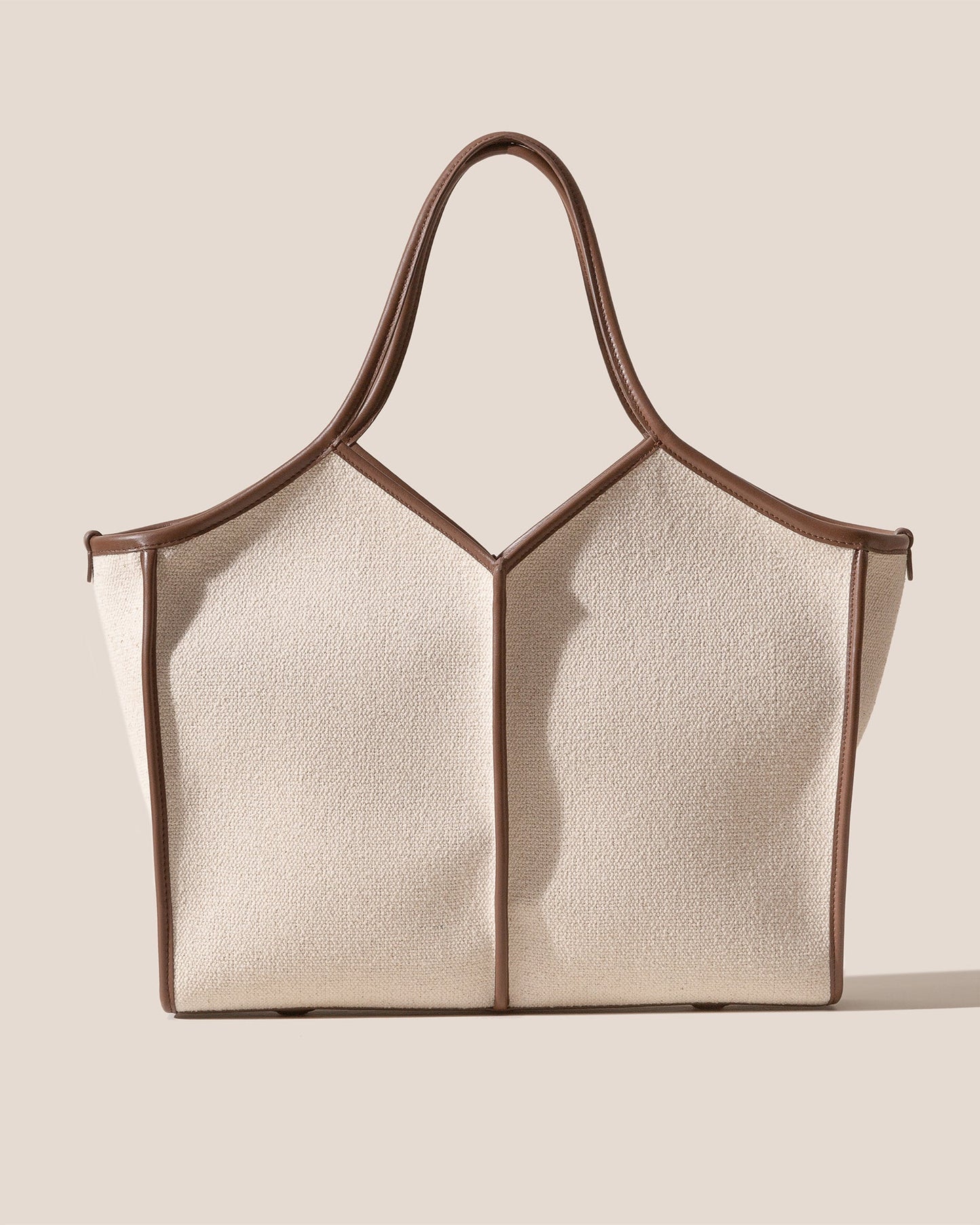 Hereu Discount CALELLA SQUARED MEDIUM CANVAS - Leather-trimmed Tote Bag - Men|Women