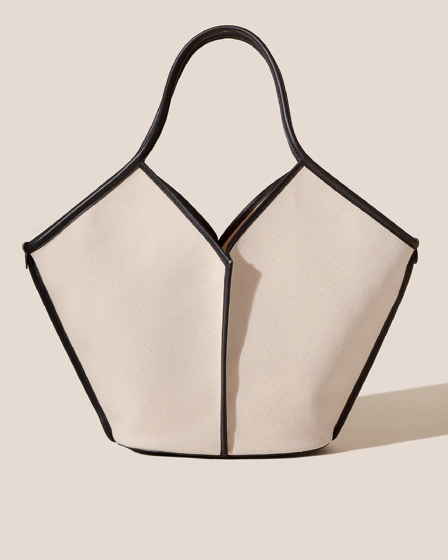 Hereu Online CALELLA - Leather-trimmed Organic Cotton Tote Bag - Women|Men