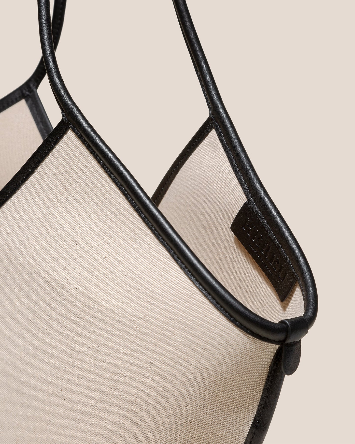 Hereu Online CALELLA - Leather-trimmed Organic Cotton Tote Bag - Women|Men
