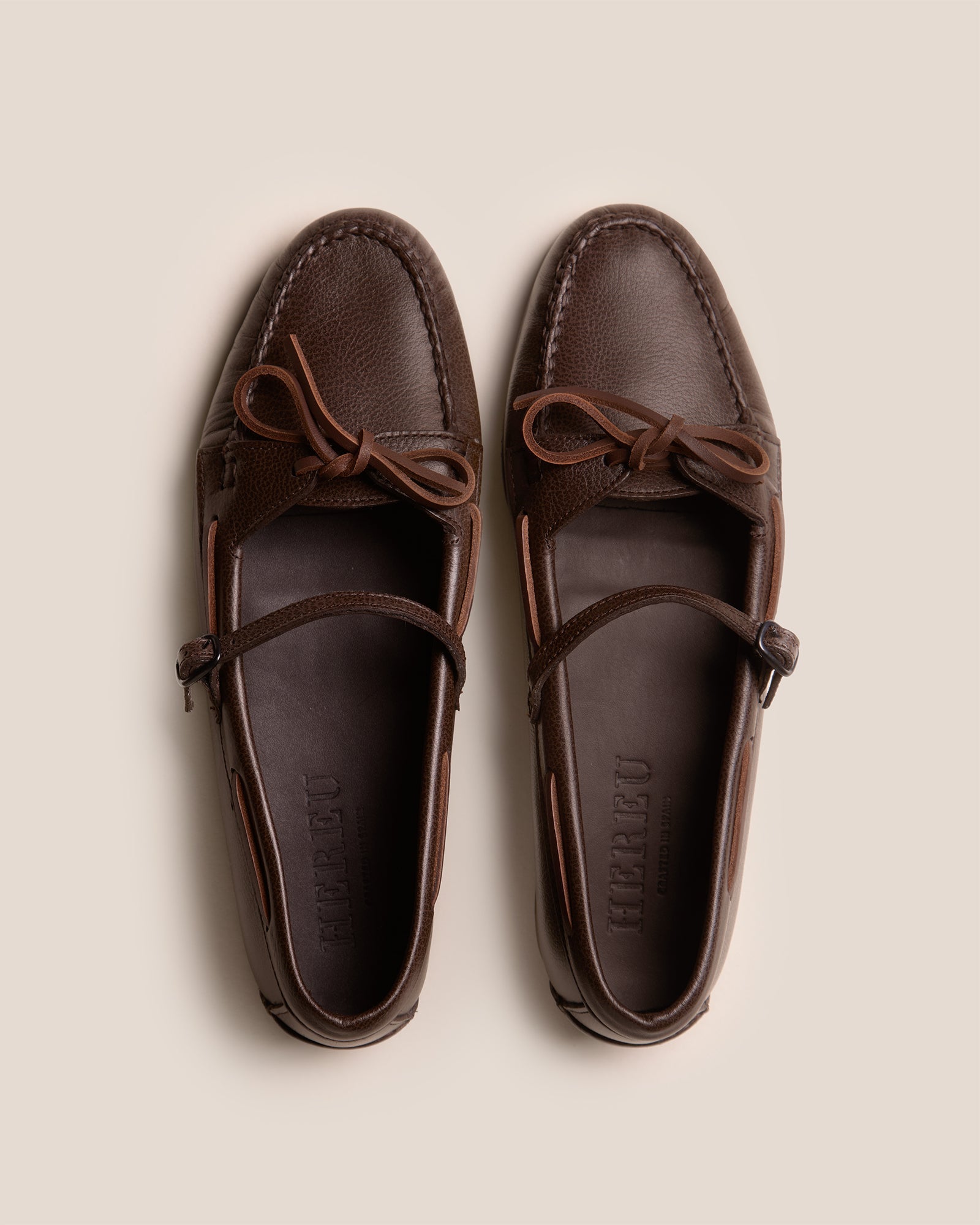 Hereu Outlet LOREA GRAINY - Mary Jane Loafer - Women