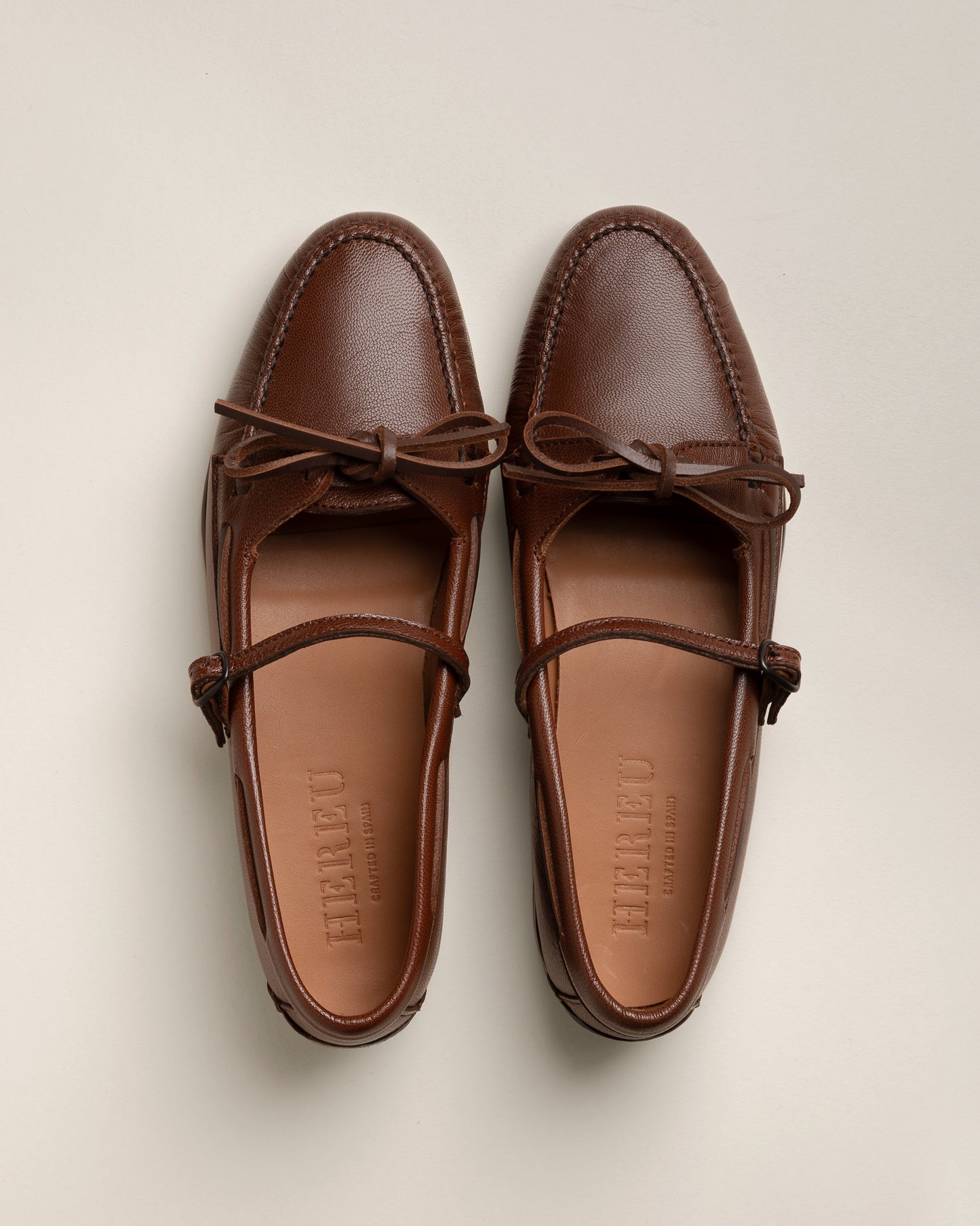 Hereu New LOREA SUPPLE SHINY - Mary Jane Loafer - Women