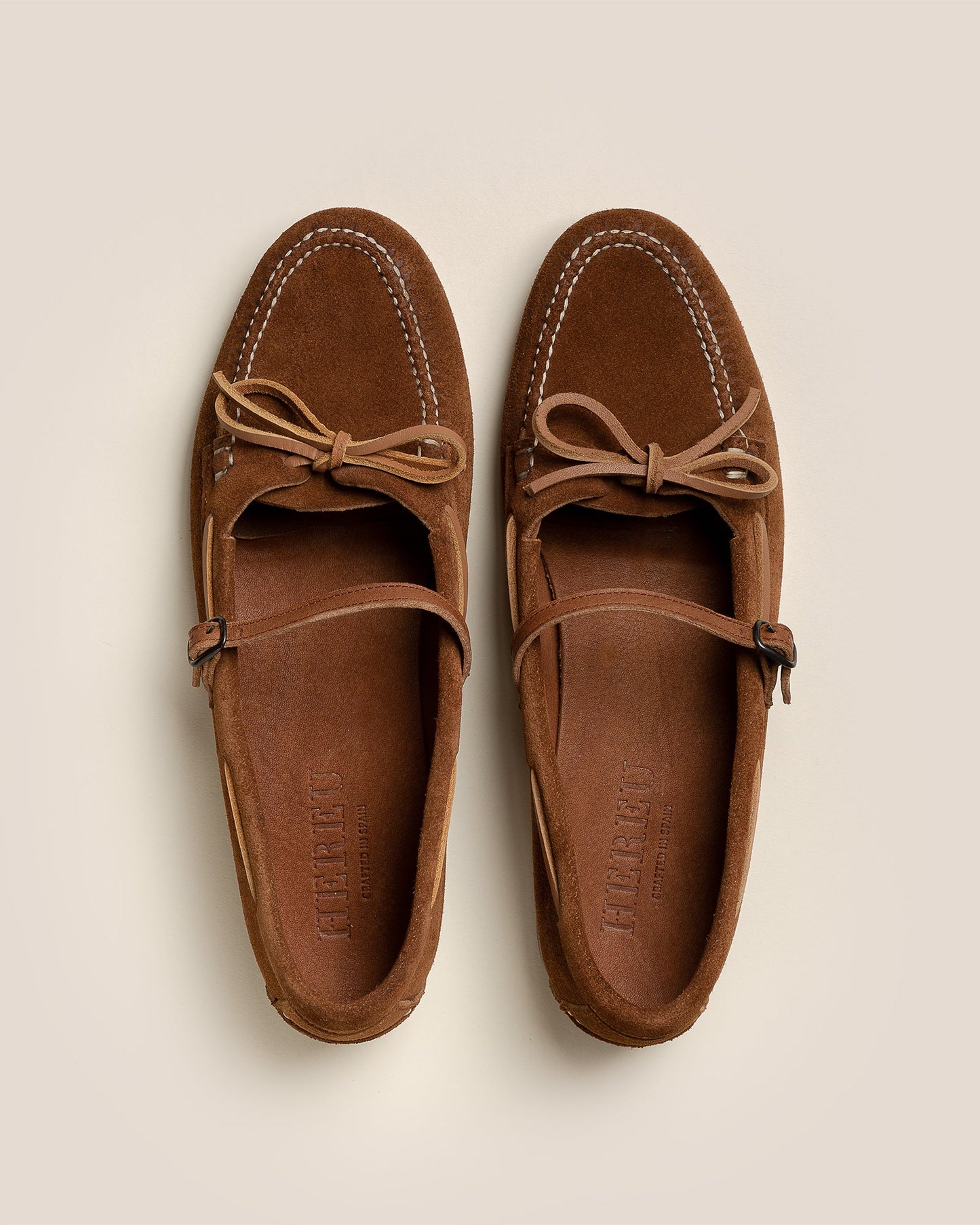 Hereu Hot Sale LOREA SUEDE - Mary Jane Loafer - Women