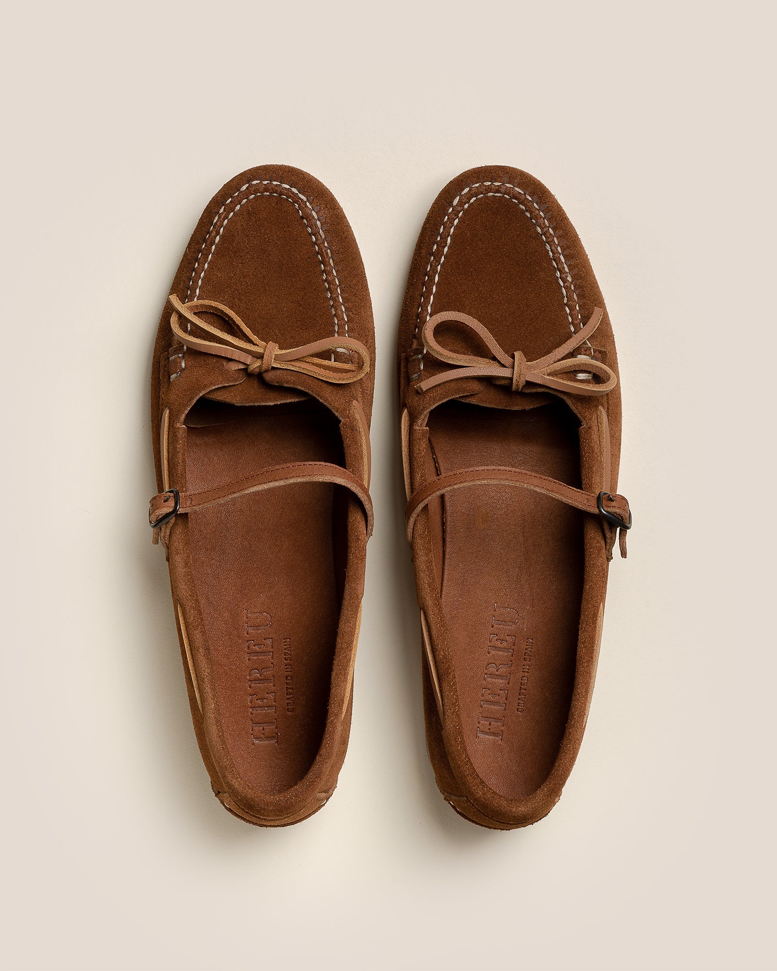 Hereu Hot Sale LOREA SUEDE - Mary Jane Loafer - Women