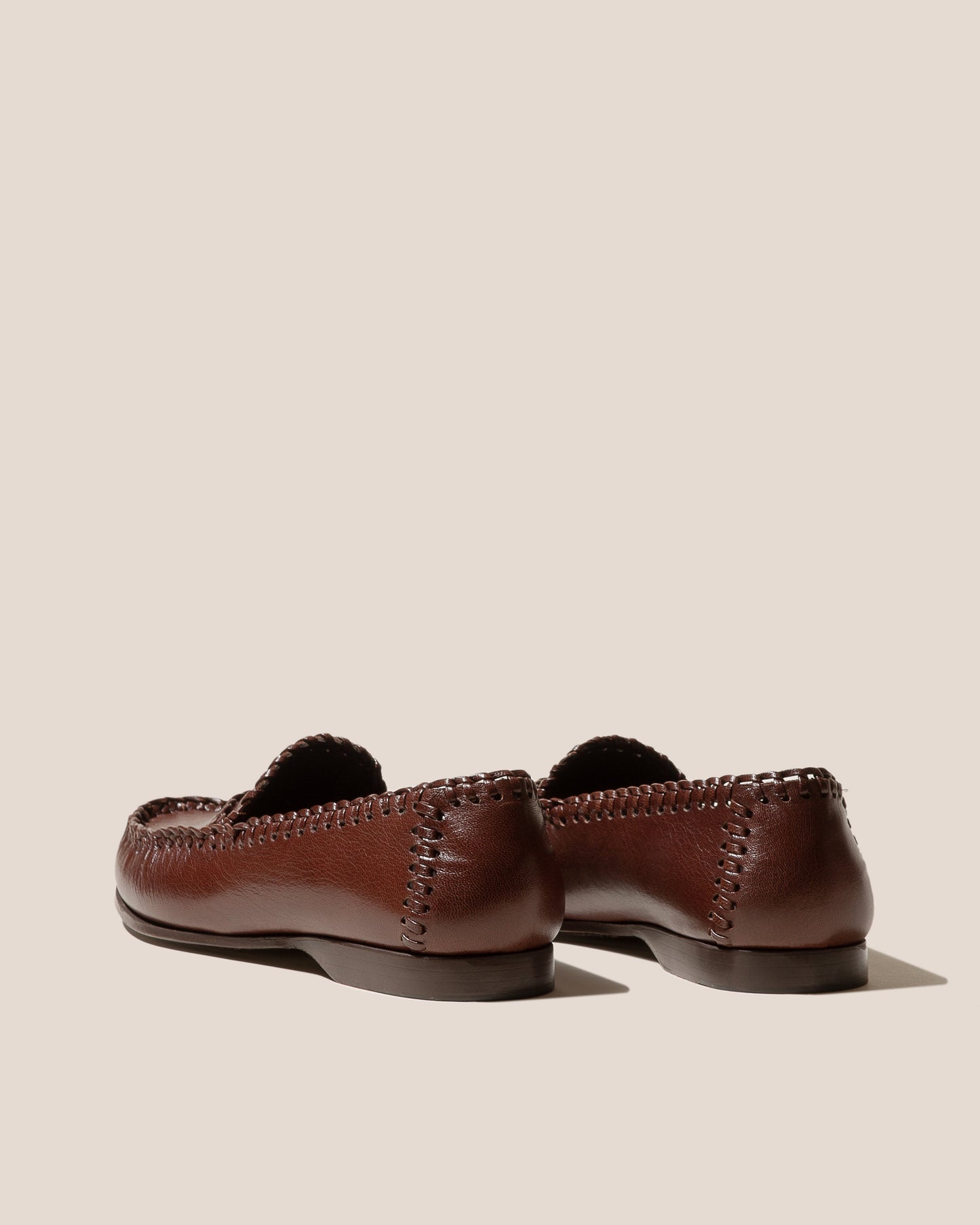 Hereu Sale SASTRE SUPPLE SHINY - Braided Seam Slip-On Loafer - Women