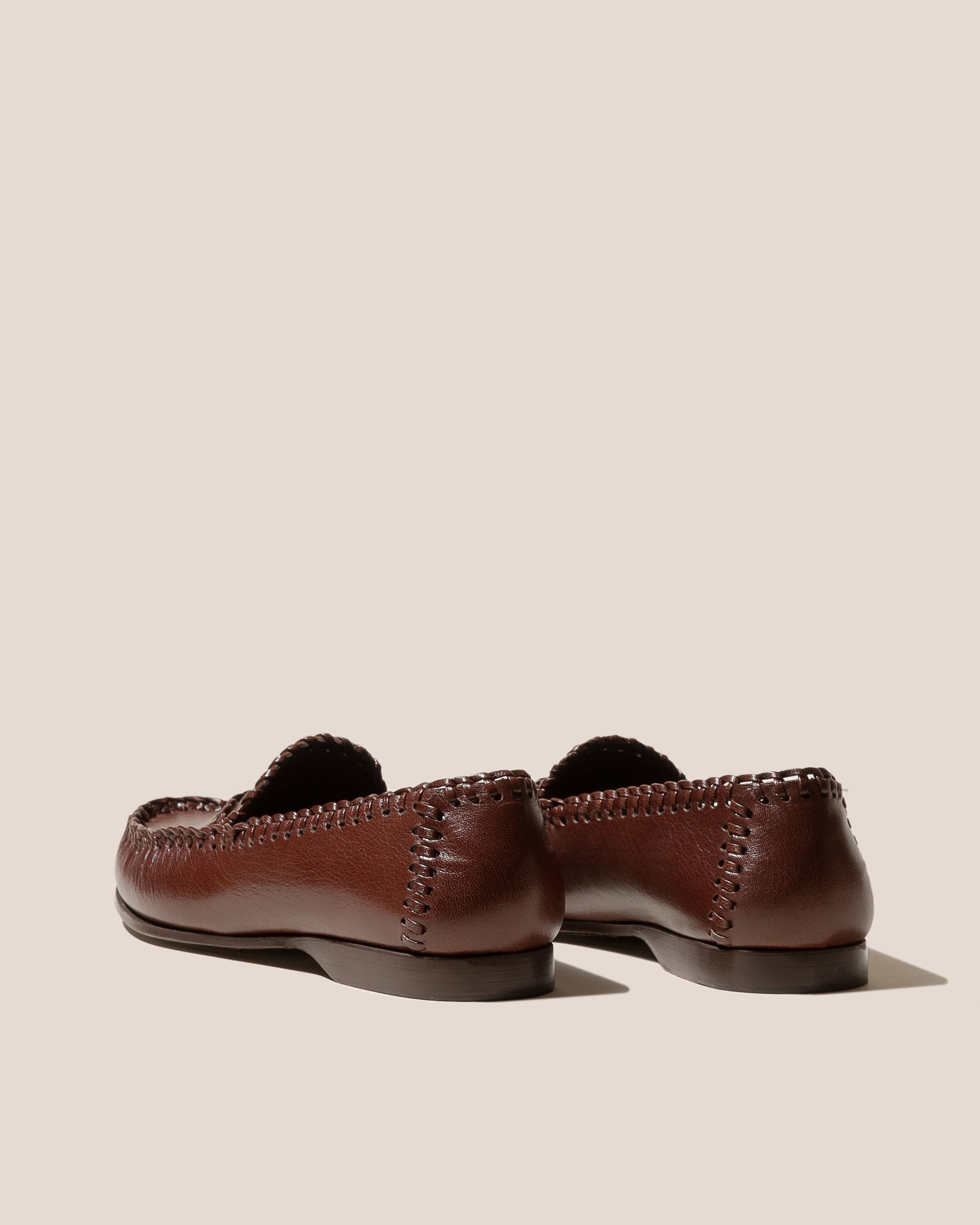 Hereu Sale SASTRE SUPPLE SHINY - Braided Seam Slip-On Loafer - Women