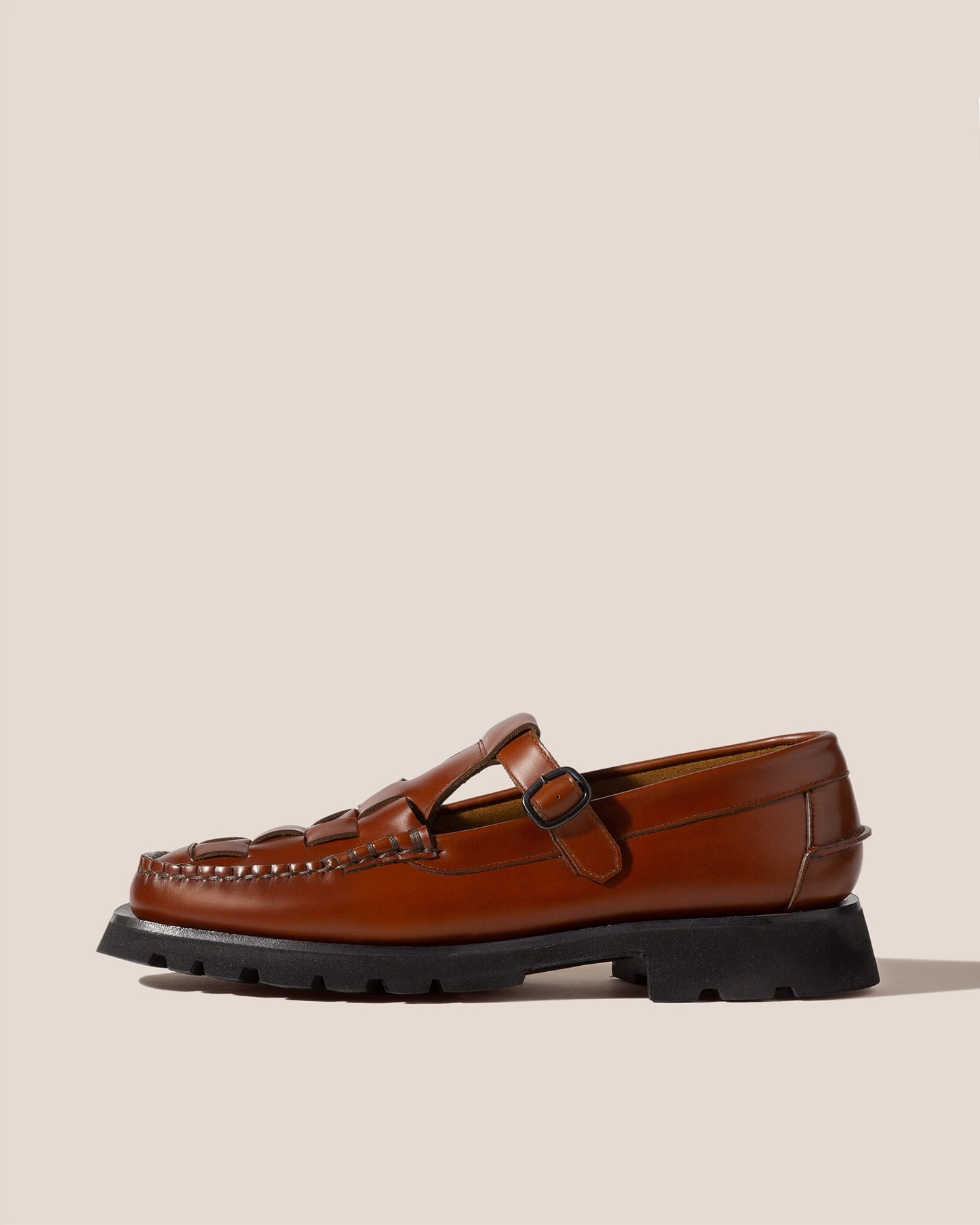 Hereu US SOLLER SPORT - Tread Sole T-Bar Loafer - Women