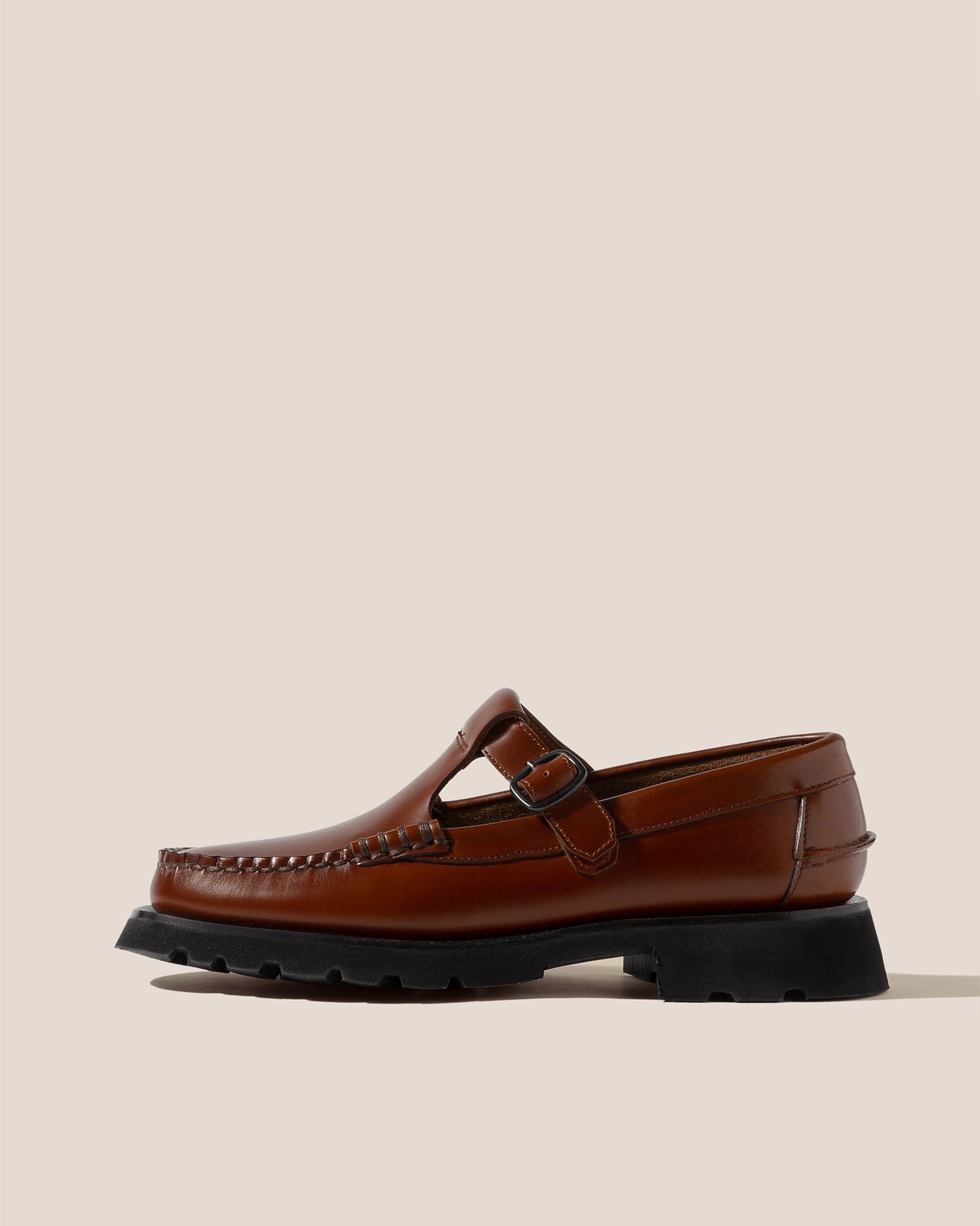Hereu Online ALBER SPORT - Tread Sole T-Bar Loafer - Women