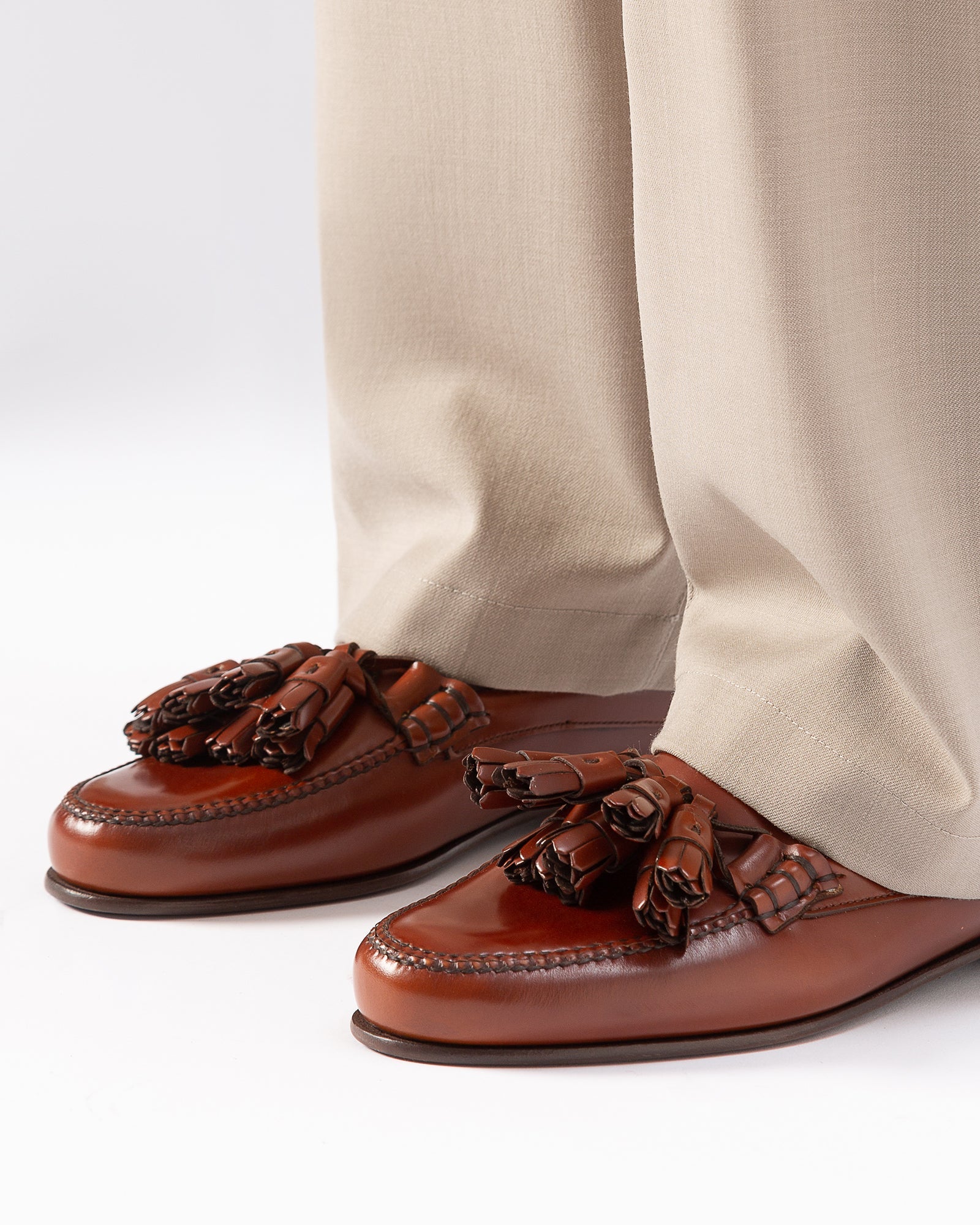 Hereu Outlet BORLADA - Tasselled Mule Loafer - Women