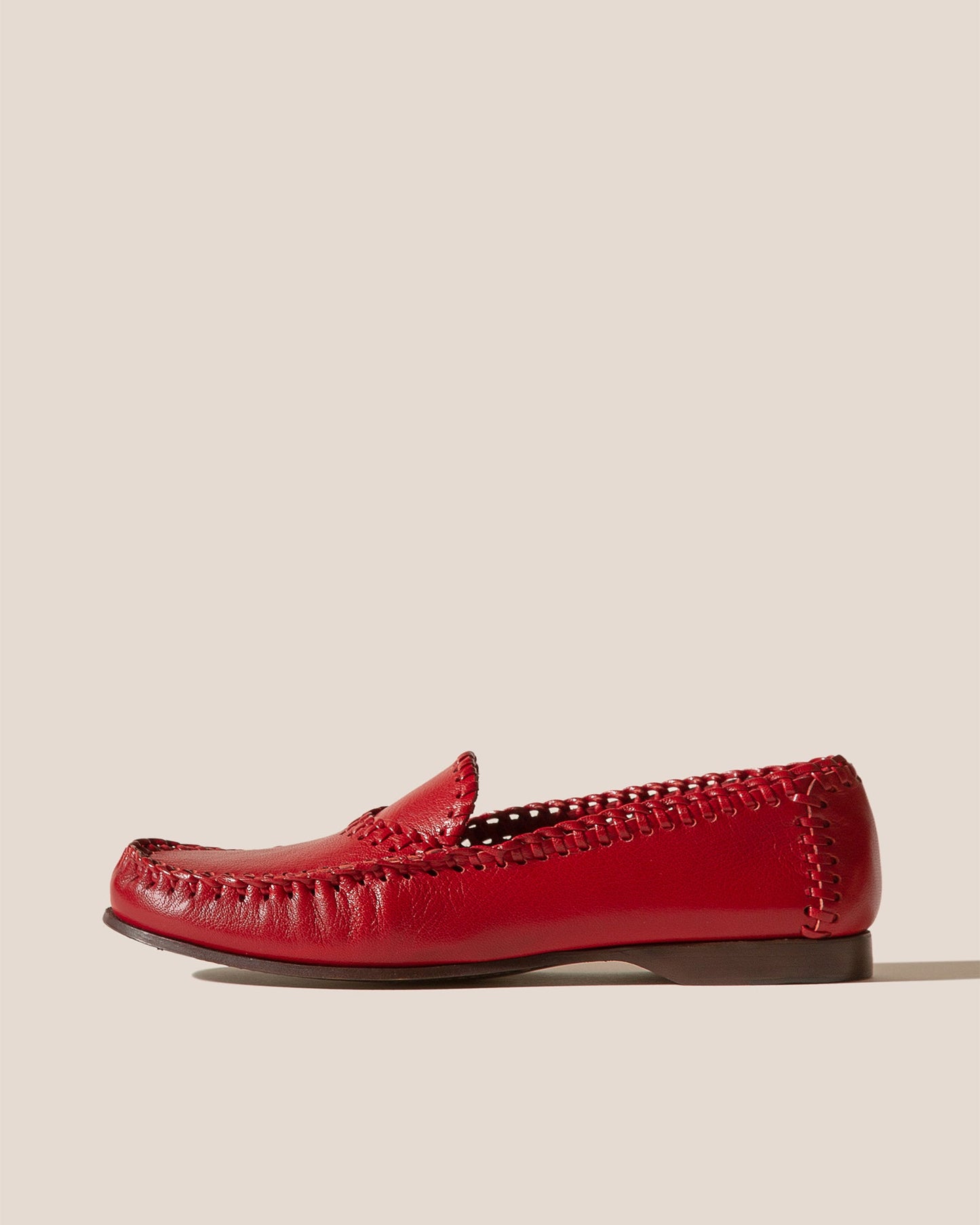 Hereu Discount SASTRE SUPPLE SHINY - Braided Seam Slip-On Loafer - Women