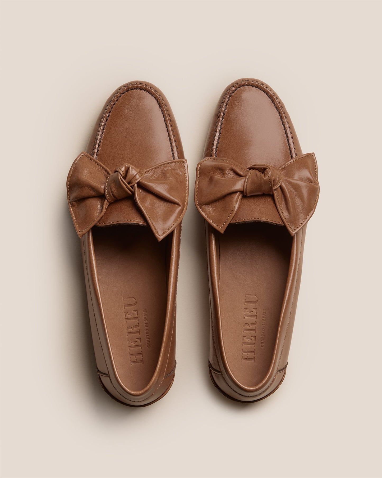 Hereu Hot Sale CORBATI - Bow-Detail Slip-On Loafer - Women