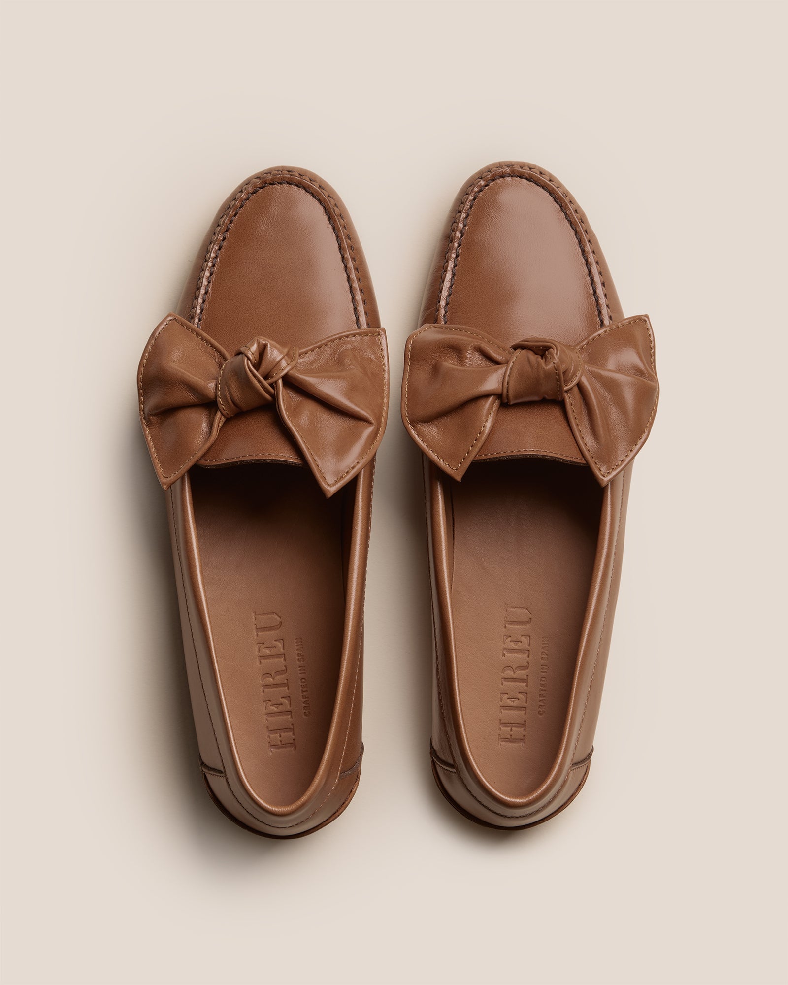 Hereu Hot Sale CORBATI - Bow-Detail Slip-On Loafer - Women