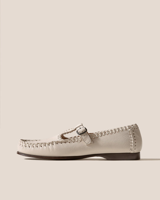 Hereu Sale ALCOVER SUPPLE SHINY - Braided Seams T-bar Loafer - Women
