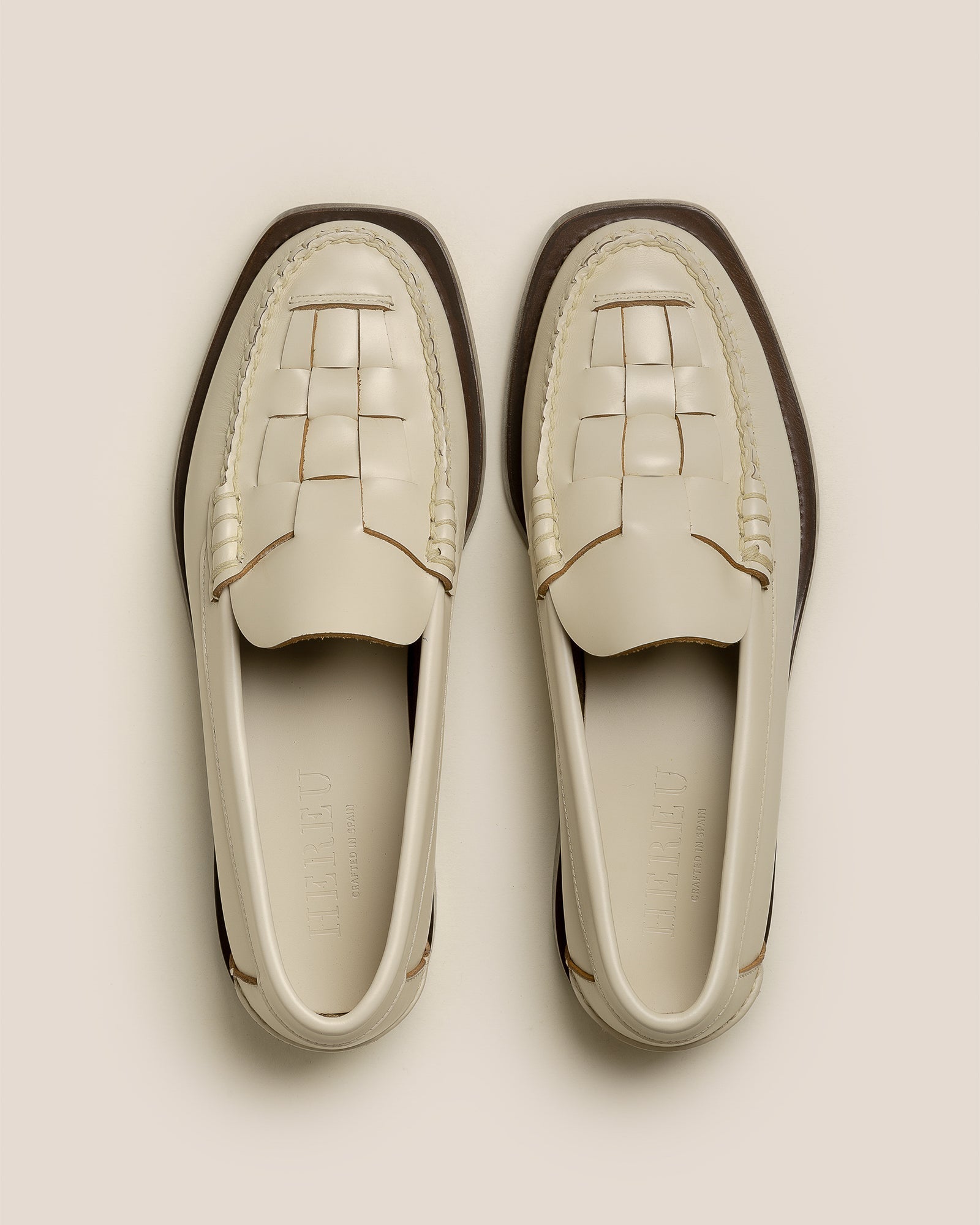 Hereu Discount NOMBELA - Interwoven Detail Slip-On Loafer - Women