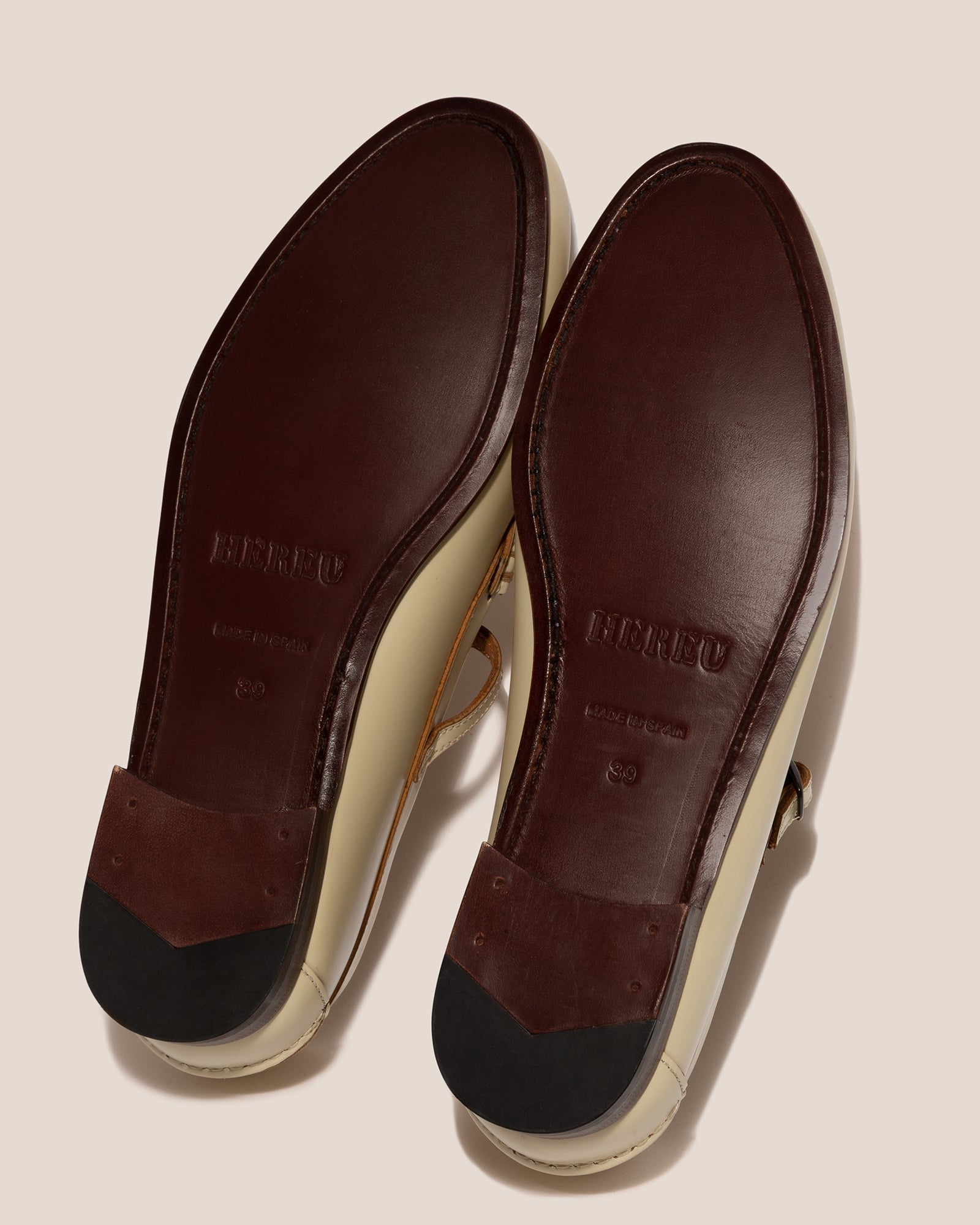 Hereu New MAQUEDA - Interwoven T-Bar Loafer - Women