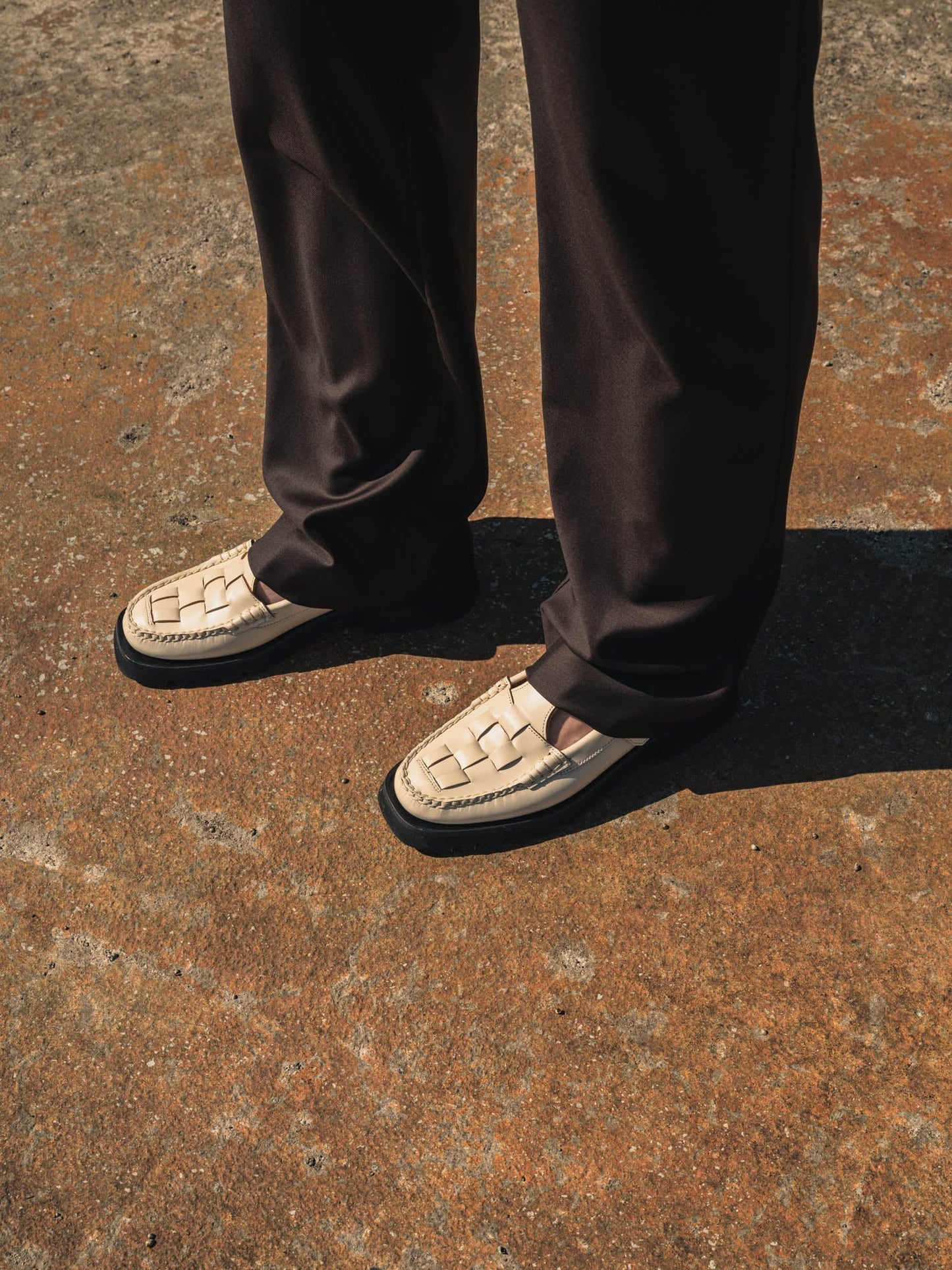 Hereu Hot Sale SOLLER SPORT - Tread Sole T-Bar Loafer - Women