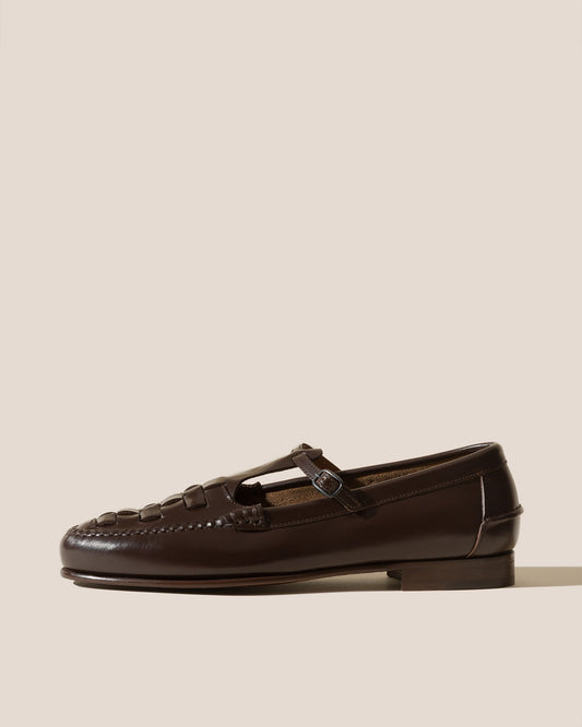 Hereu Hot Sale MAQUEDA - Interwoven T-Bar Loafer - Women