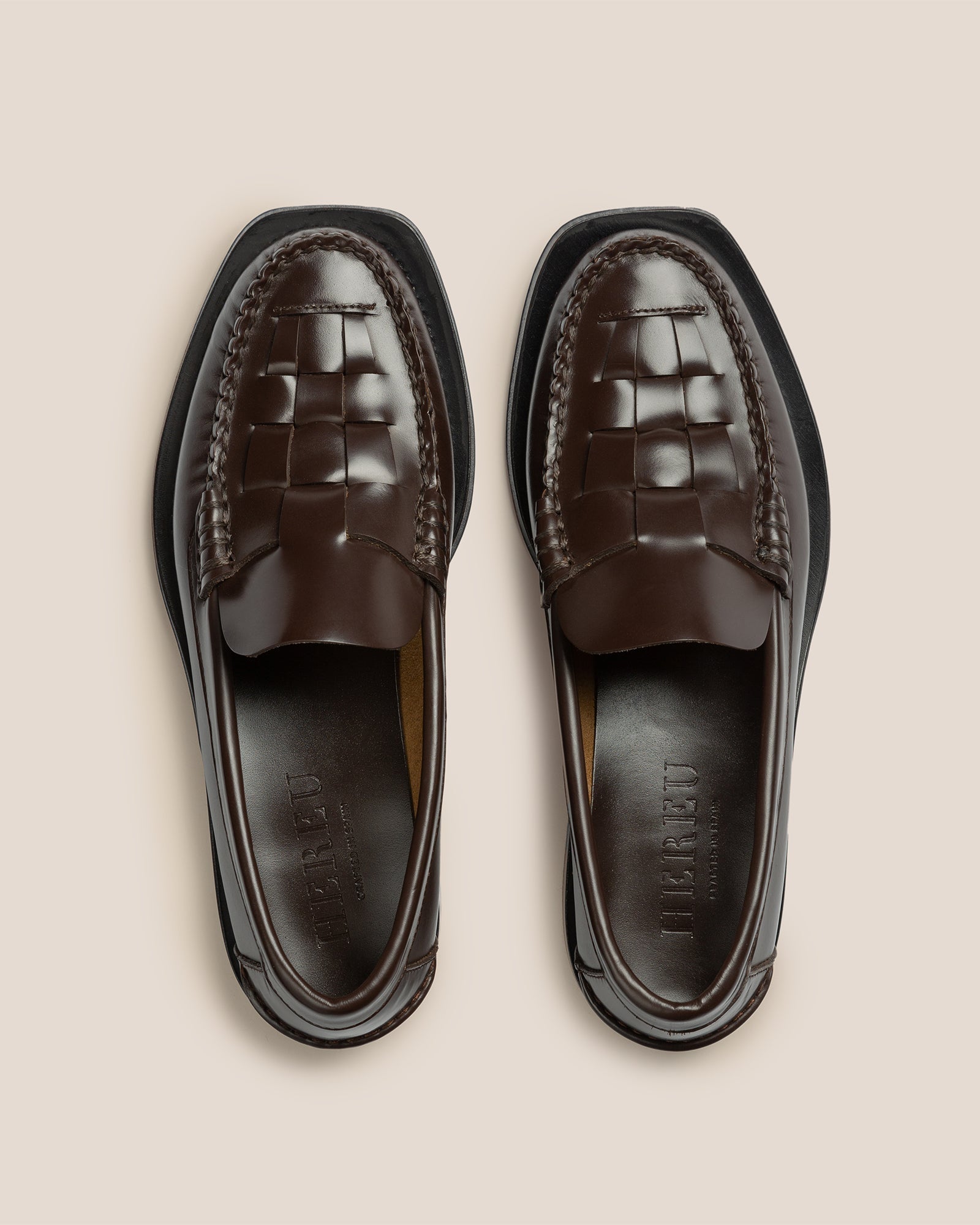 Hereu NOMBELA - Interwoven Detail Slip-On Loafer - Women