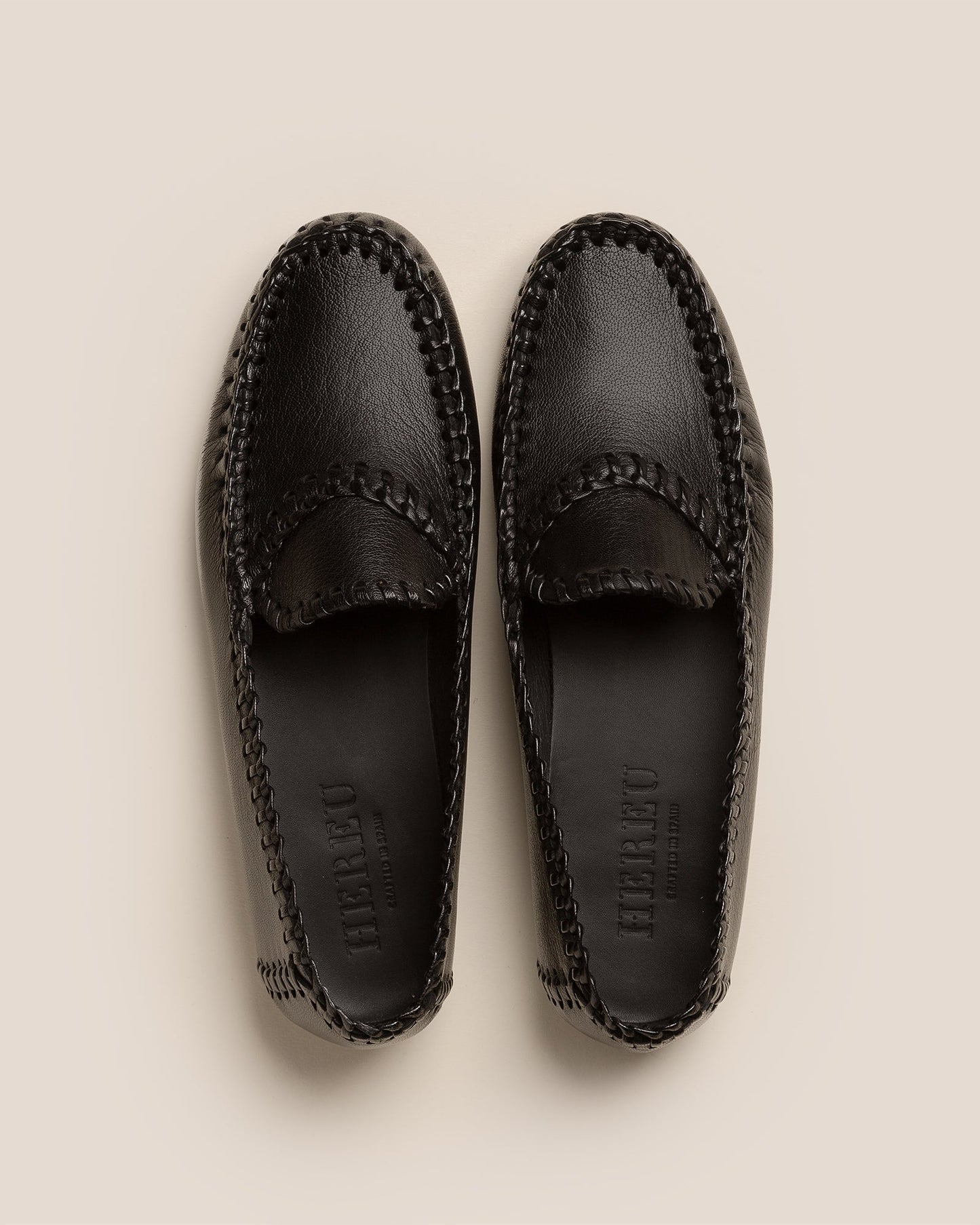 Hereu For sale SASTRE SUPPLE SHINY - Braided Seam Slip-On Loafer - Women