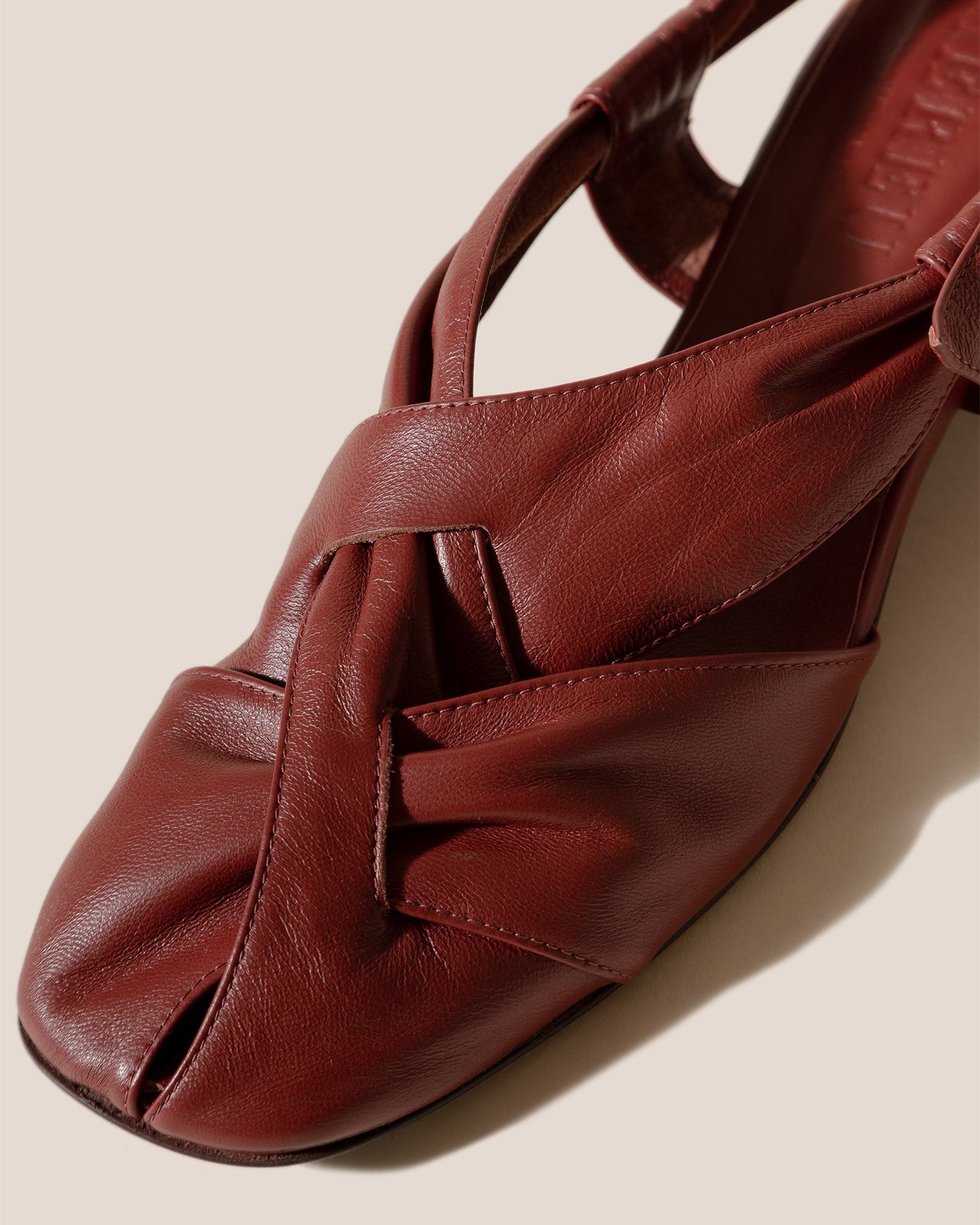 Hereu MAIA - Ruched Interlaced Sandal - Women