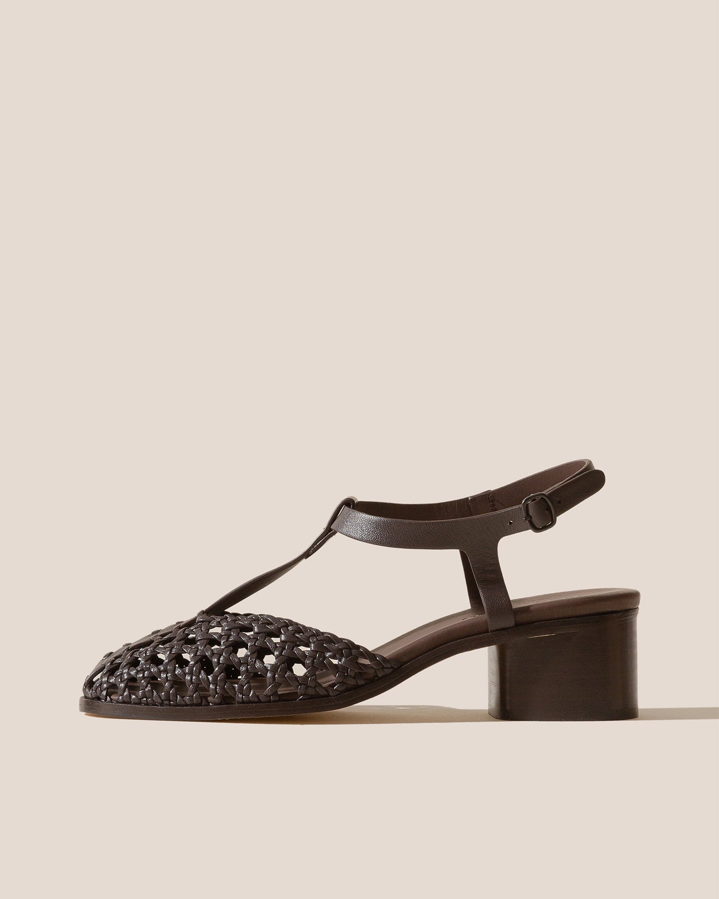 Hereu Discount GABIA - Heeled Woven T-bar Sandal - Women