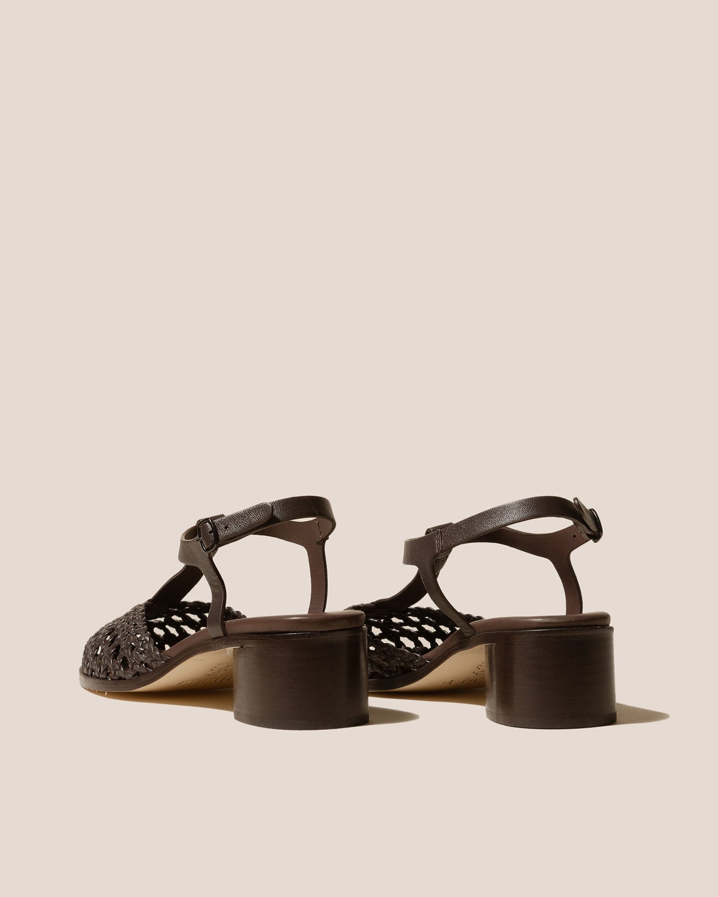 Hereu Discount GABIA - Heeled Woven T-bar Sandal - Women