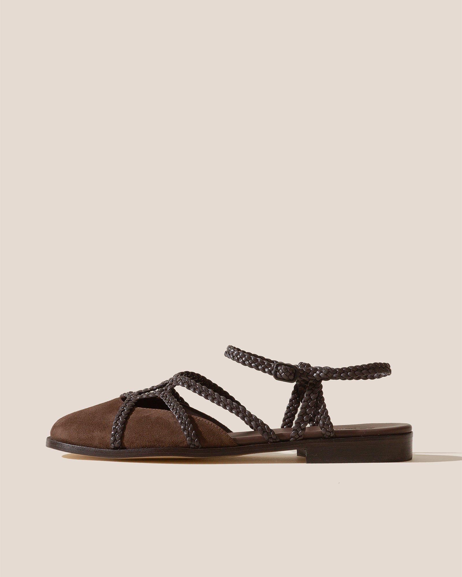 Hereu US RANYA - Woven Round-Toe Sandal - Women