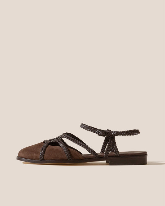Hereu US RANYA - Woven Round-Toe Sandal - Women
