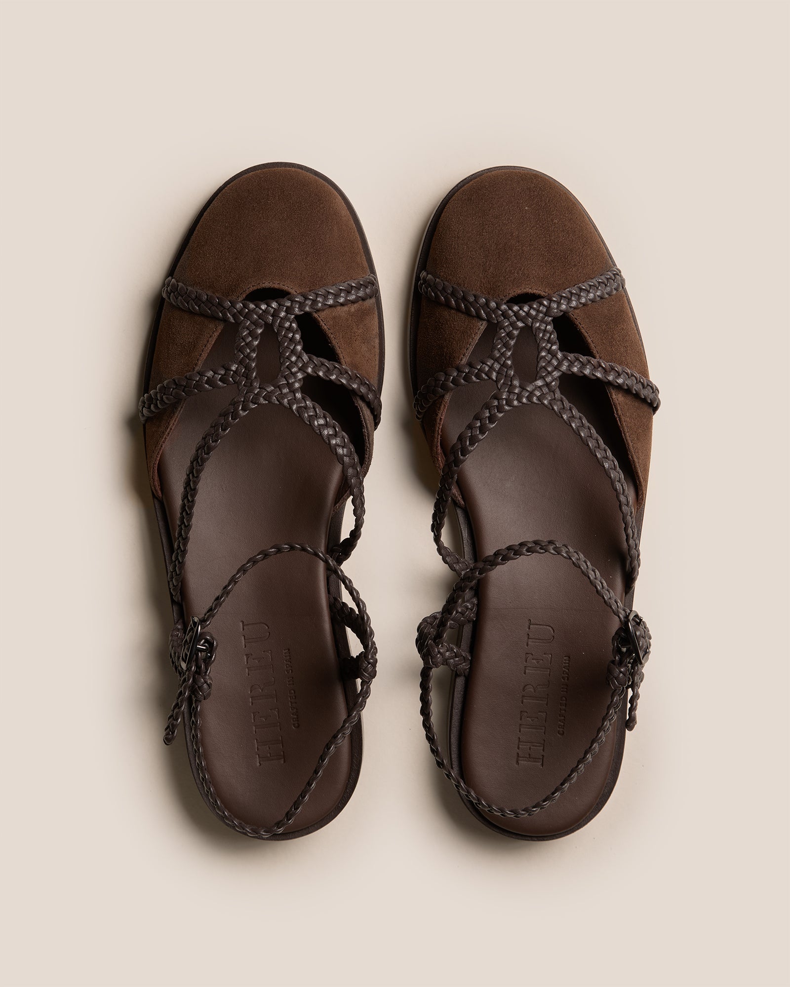 Hereu US RANYA - Woven Round-Toe Sandal - Women