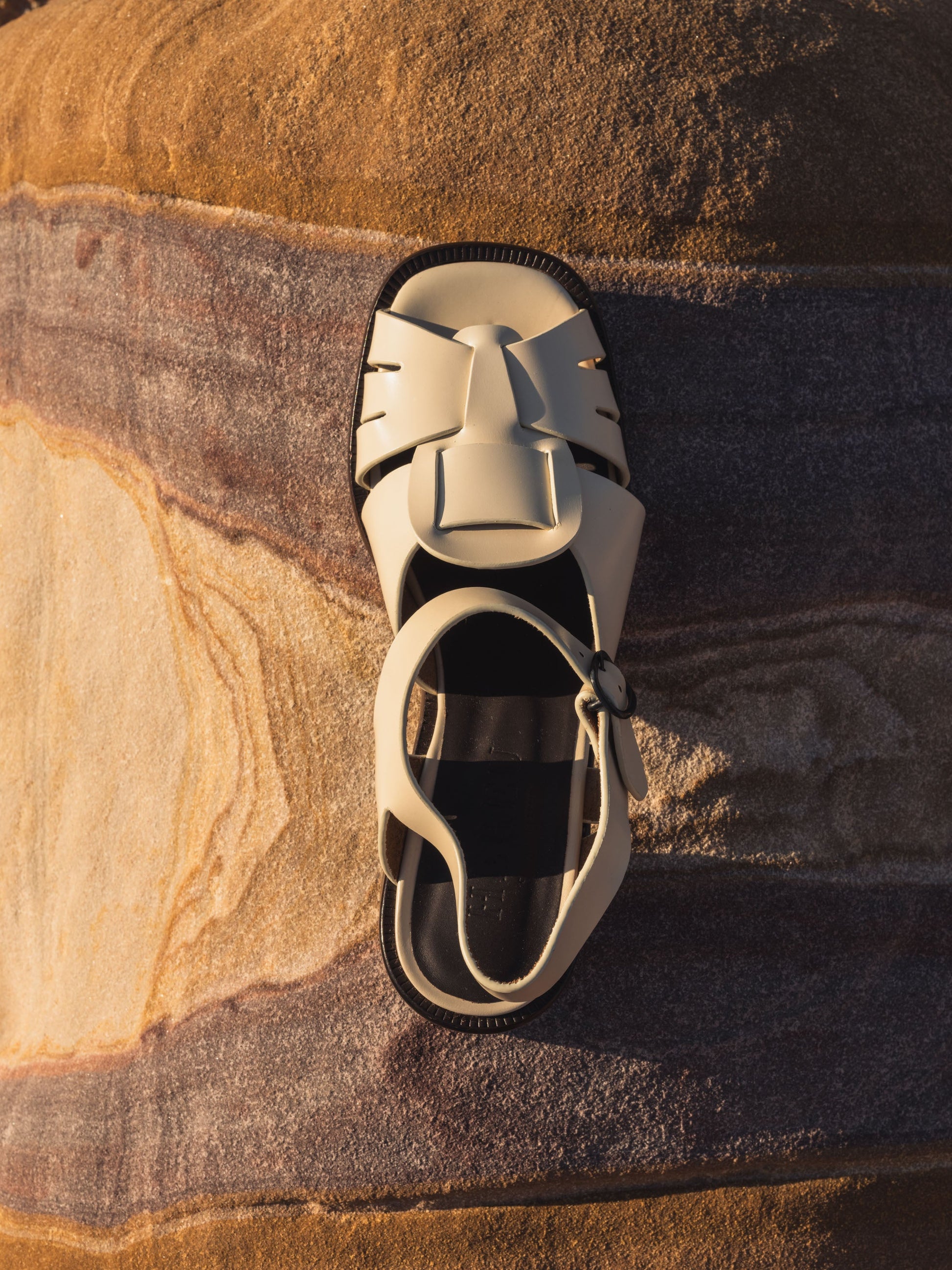 Hereu US ANCORA SQUARED HEELED - Open-Toe Fisherman Sandal - Women