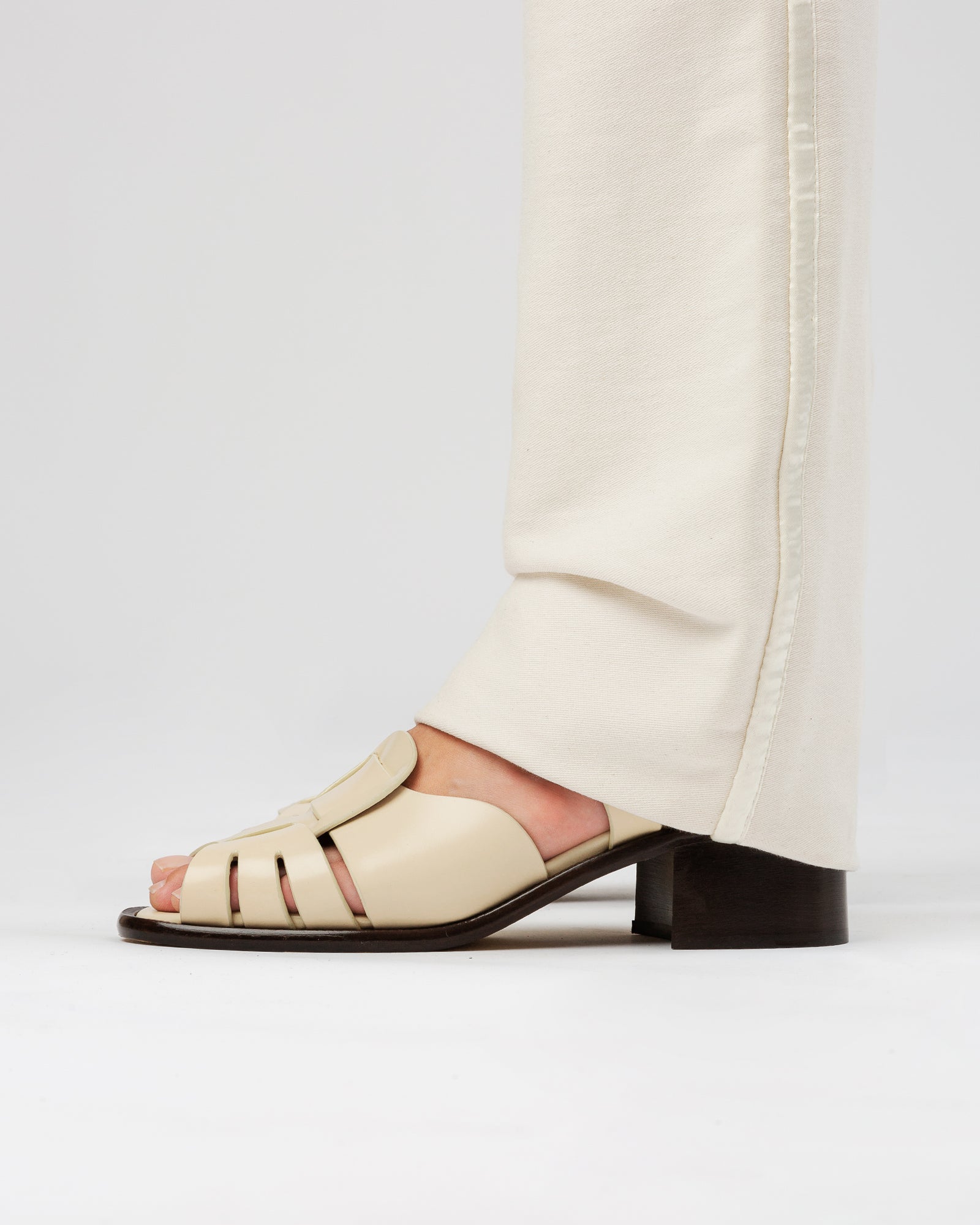 Hereu US ANCORA SQUARED HEELED - Open-Toe Fisherman Sandal - Women