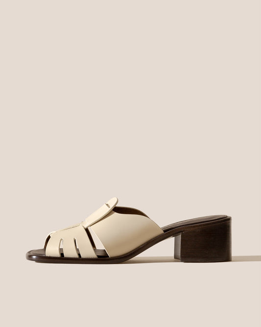 Hereu Discount ANCORA SQUARED HEELED SLIDE - Heeled Fisherman Slide - Women