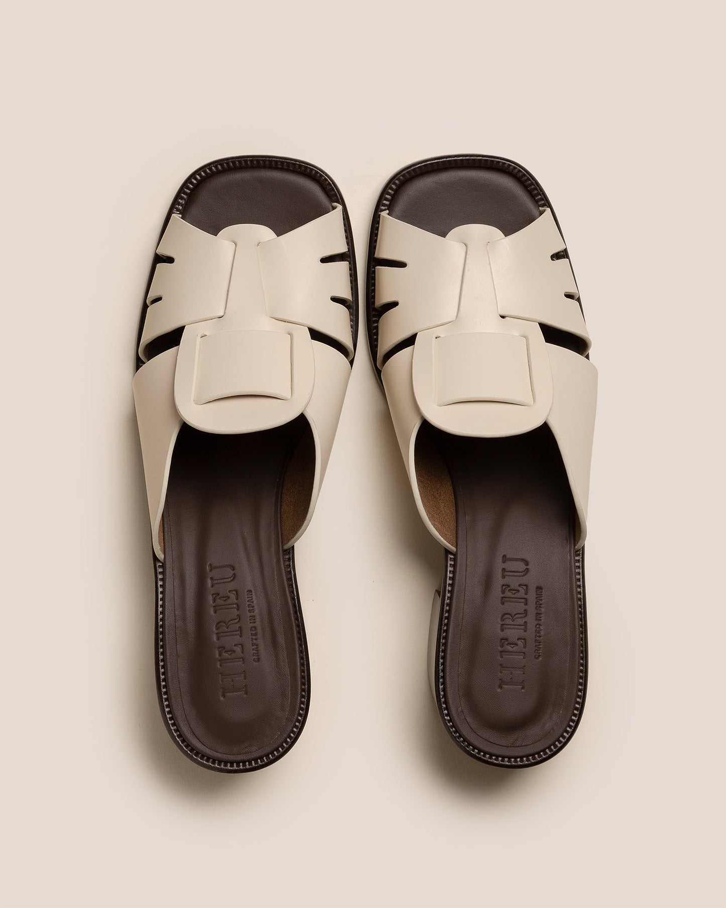 Hereu Discount ANCORA SQUARED HEELED SLIDE - Heeled Fisherman Slide - Women