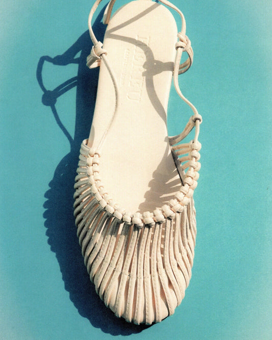 Hereu US MANTERA - Round-Toe Knotted Sandal - Women
