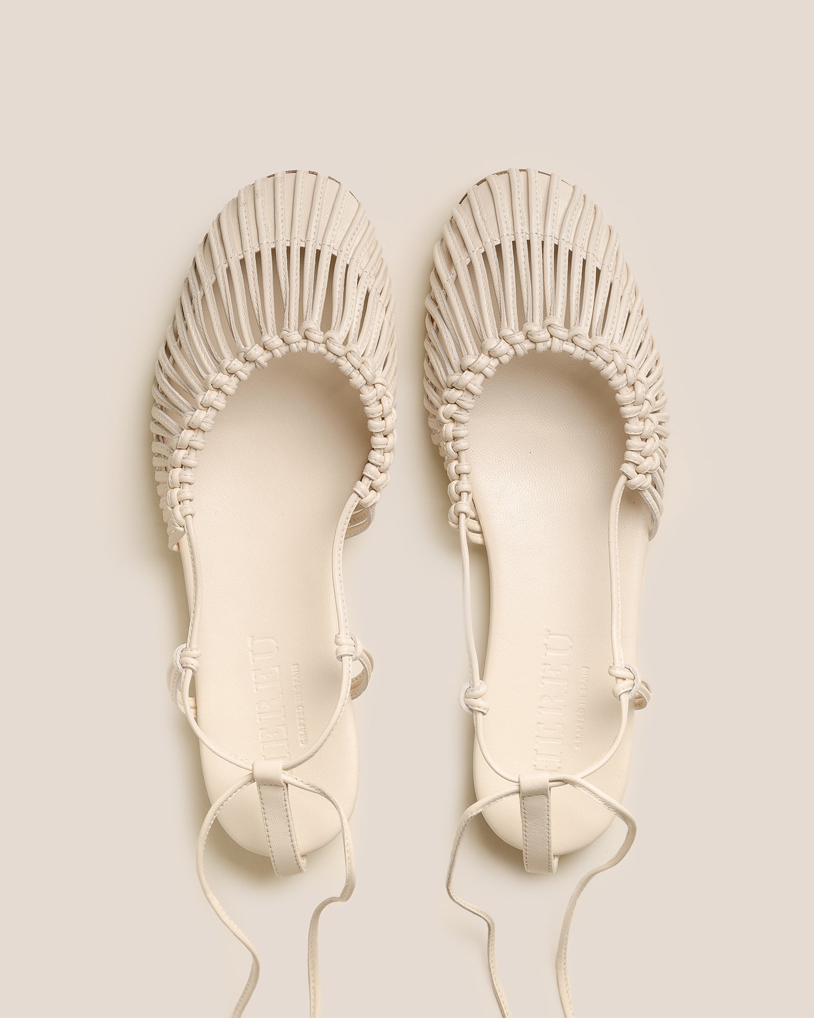 Hereu US MANTERA - Round-Toe Knotted Sandal - Women