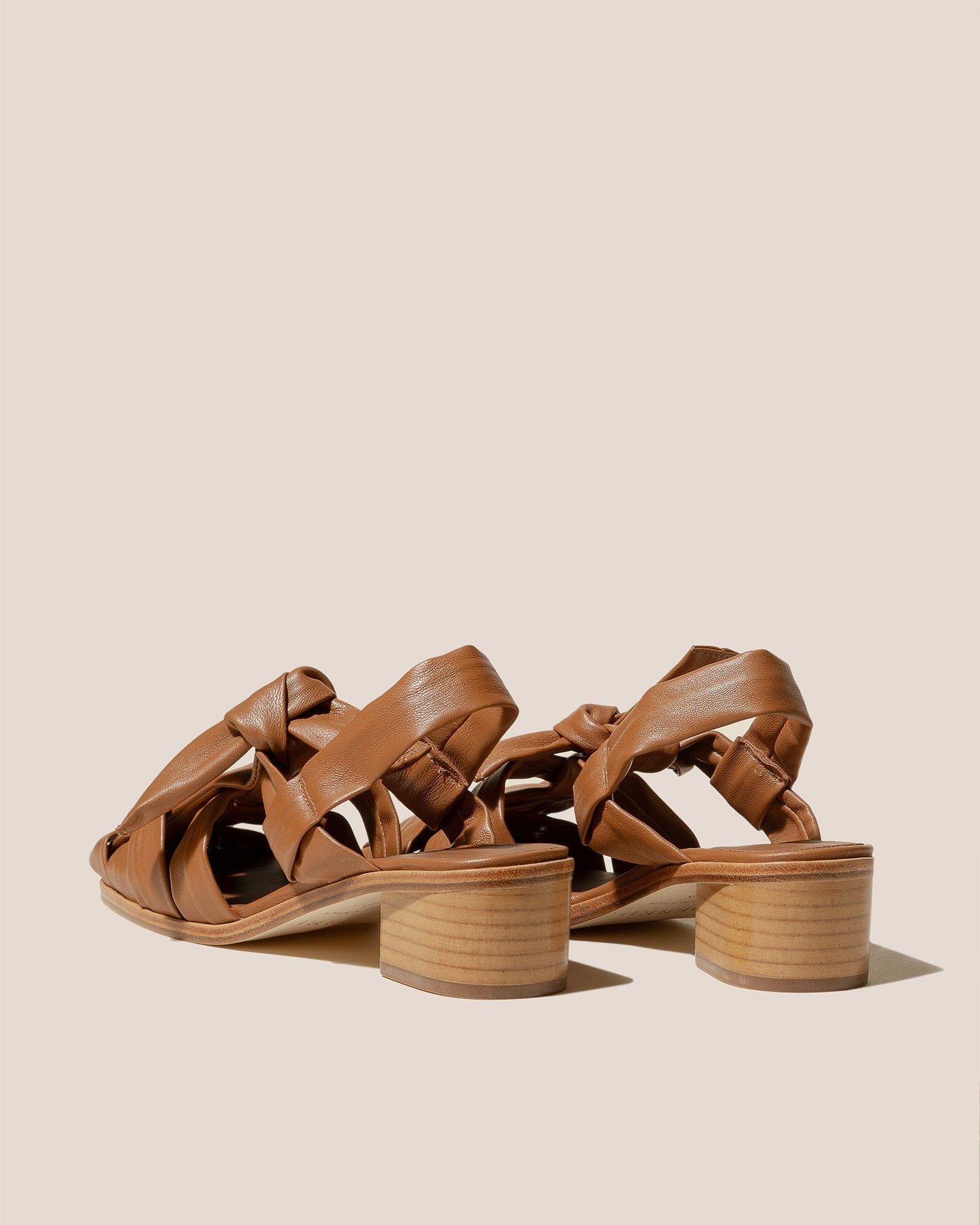 Hereu Online BENA HEELED - Interwoven Knotted T-bar Heeled Sandal - Women