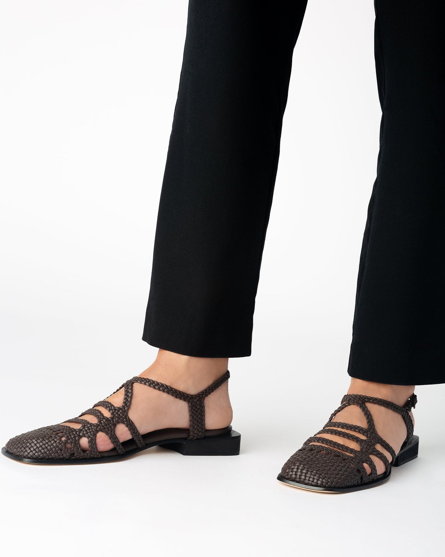 Hereu Sale BARANA - Woven Slingback Mule - Women