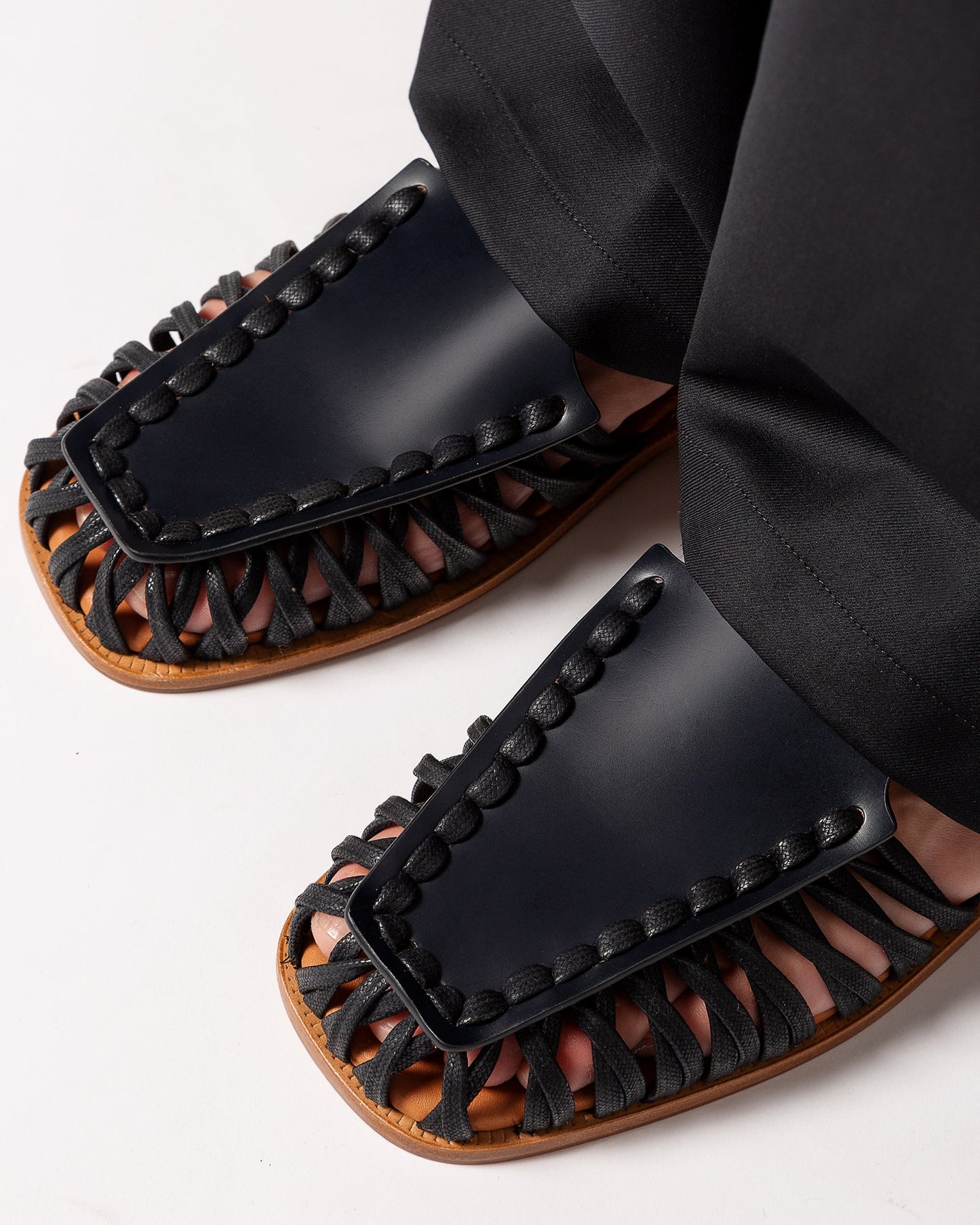Hereu For sale ALARO - Square-Toe T-bar Sandal - Women