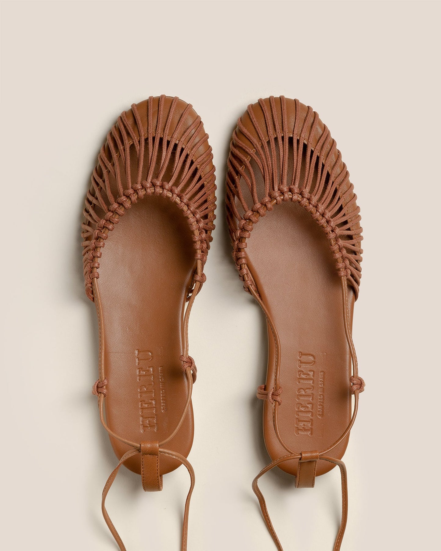 Hereu Outlet MANTERA - Round-Toe Knotted Sandal - Women